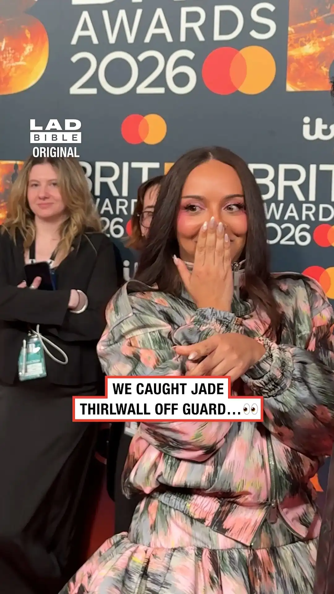 We caught Jade off guard..