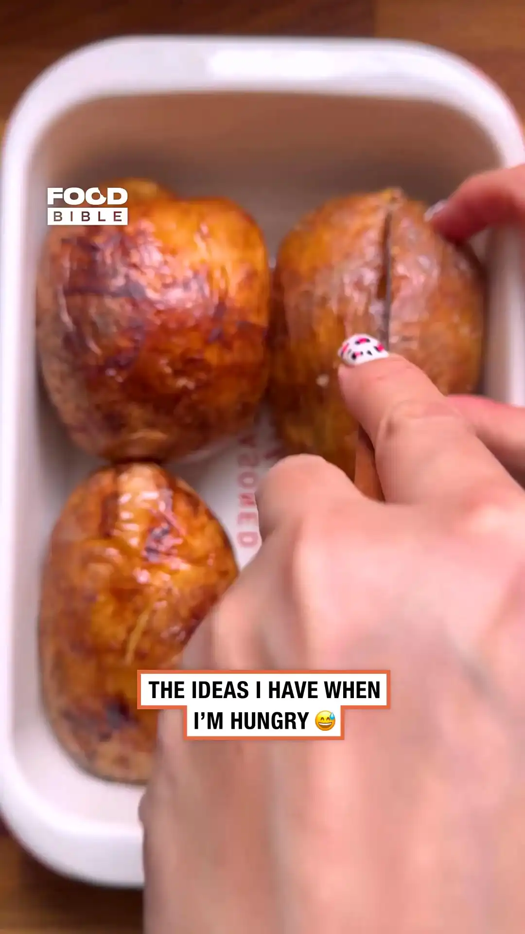 Viral baked lasagne jacket 🍅