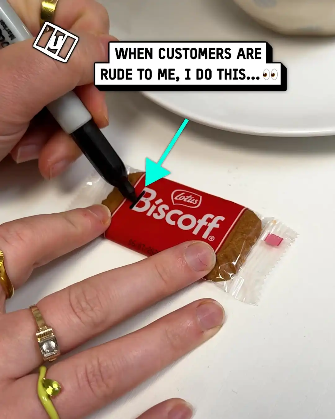 When the customer annoys you