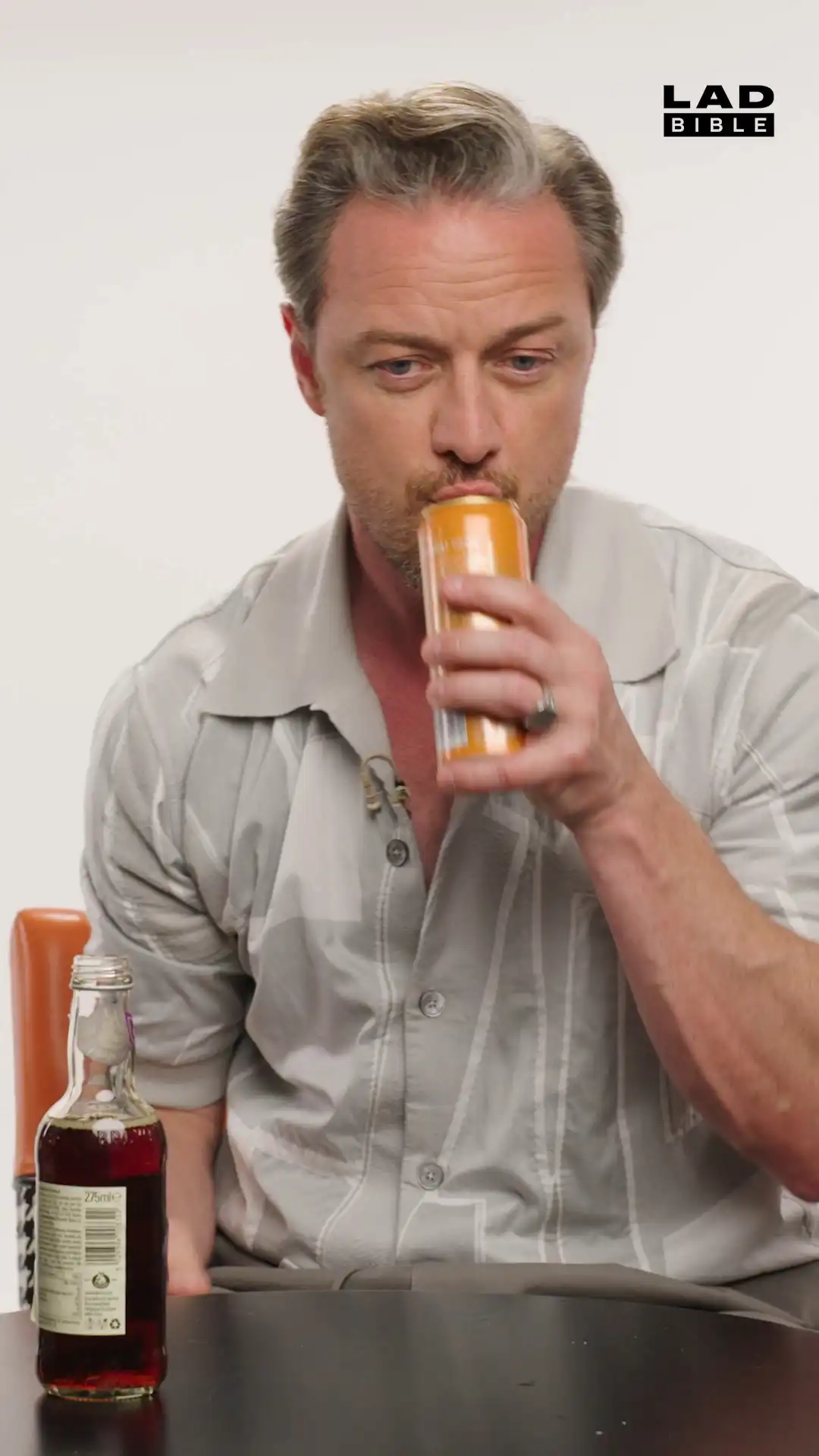 James McAvoy explains where Irn Bru gets it's name from