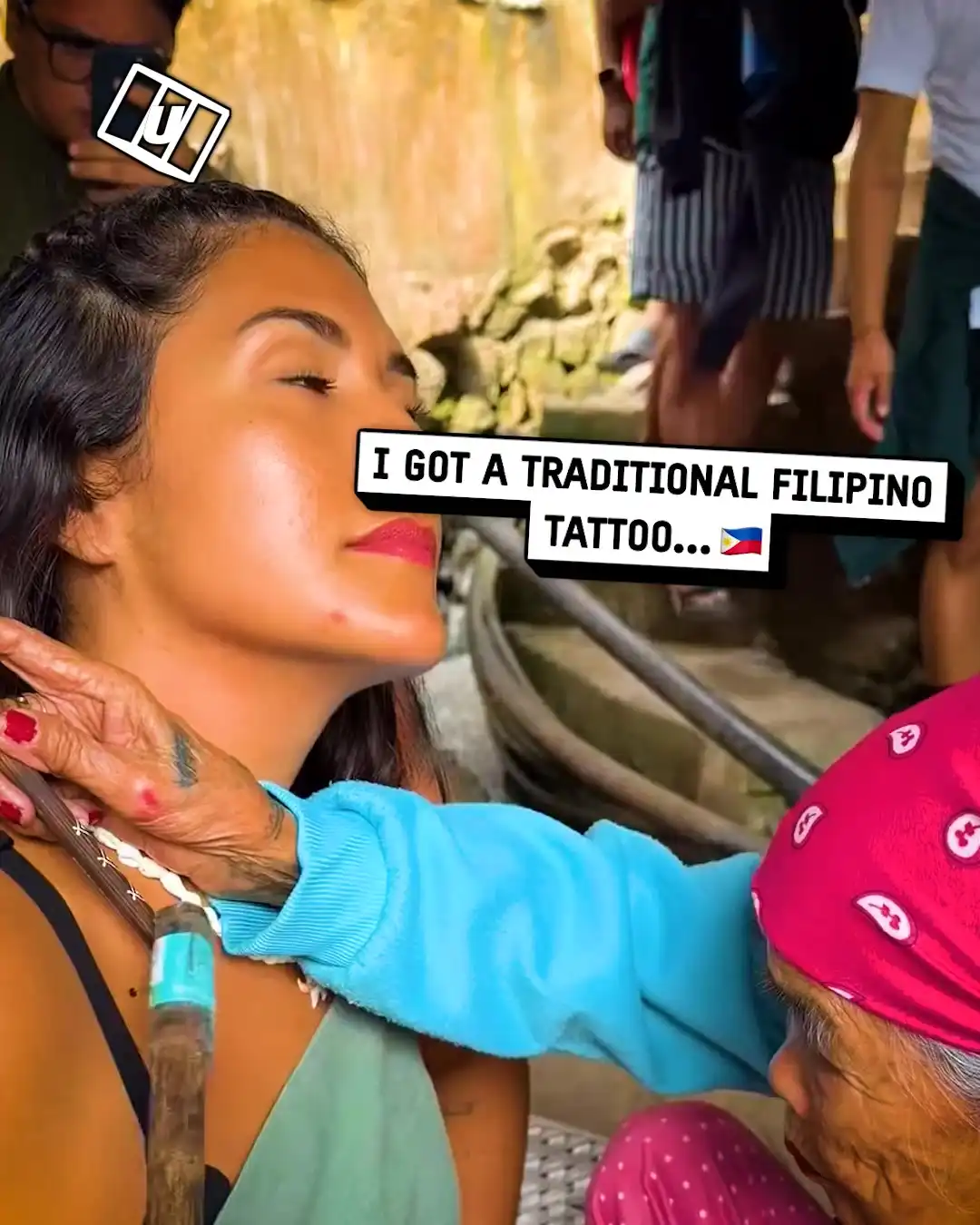 Getting a tattoo from an 109 year old 😳👏