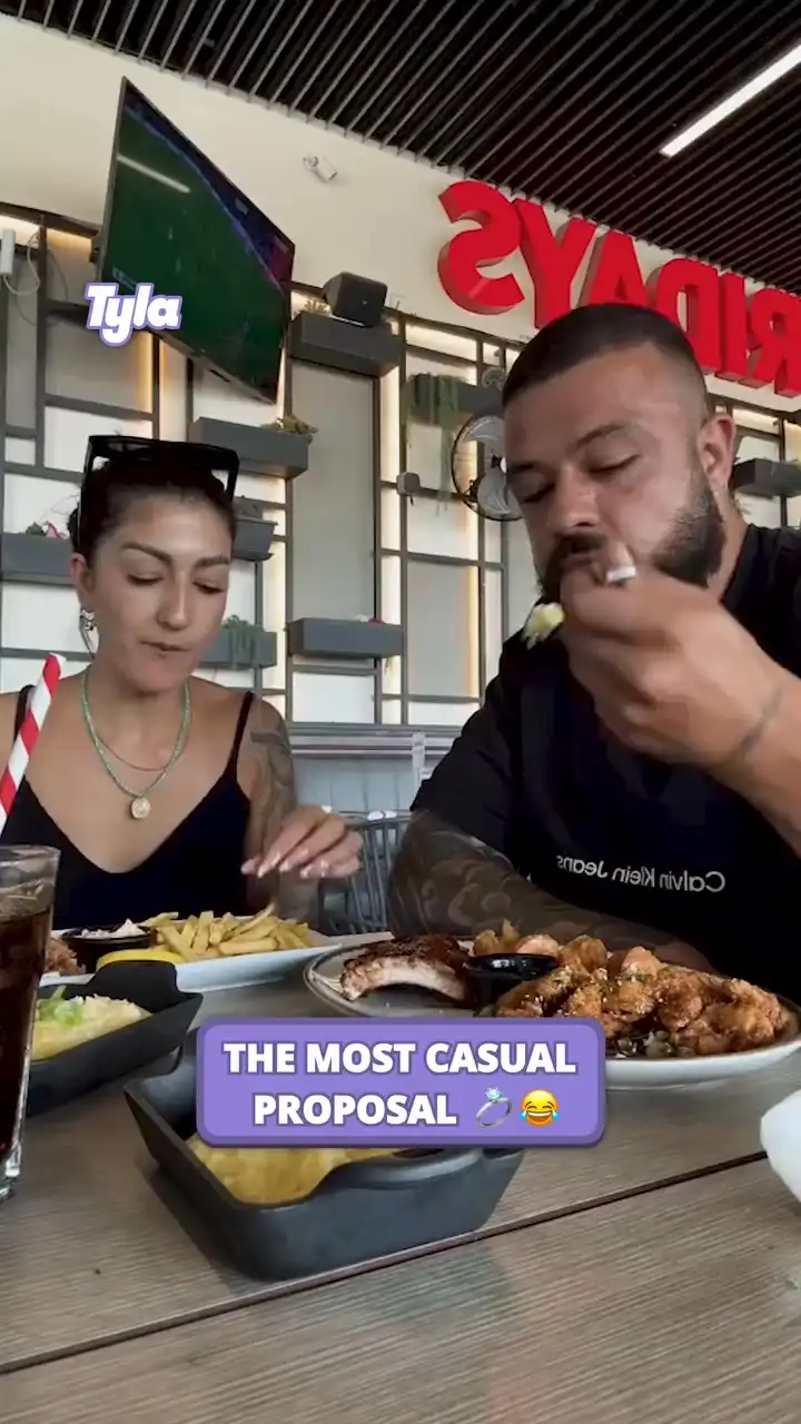 Sometimes you don't need to say anything at all 🥰💍