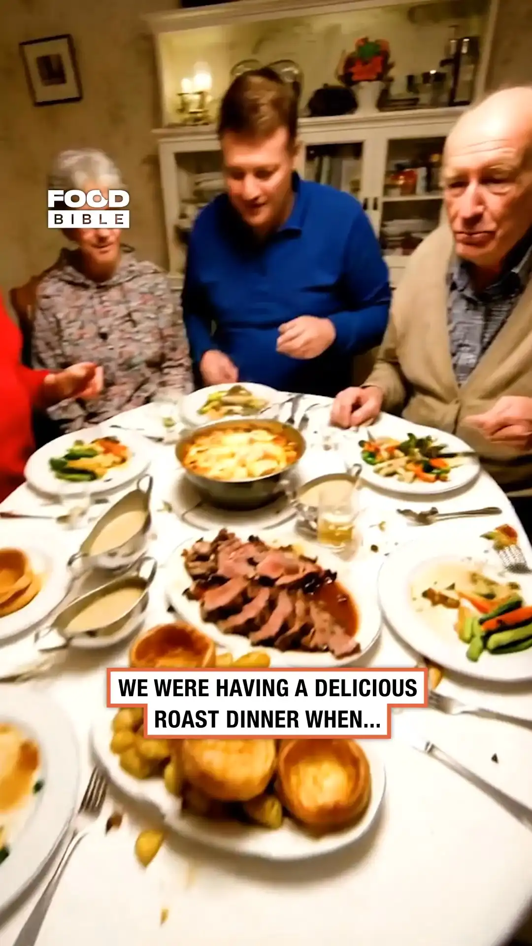 Cat steals dinner 😠