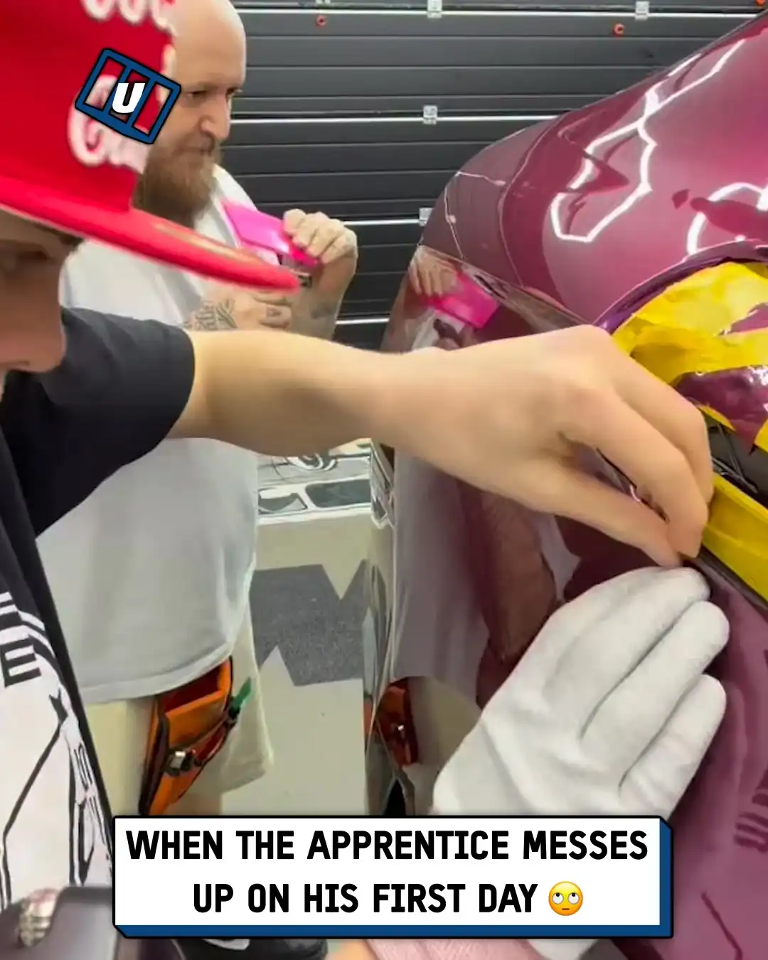 Ripping vinyl wrap fail ππ²