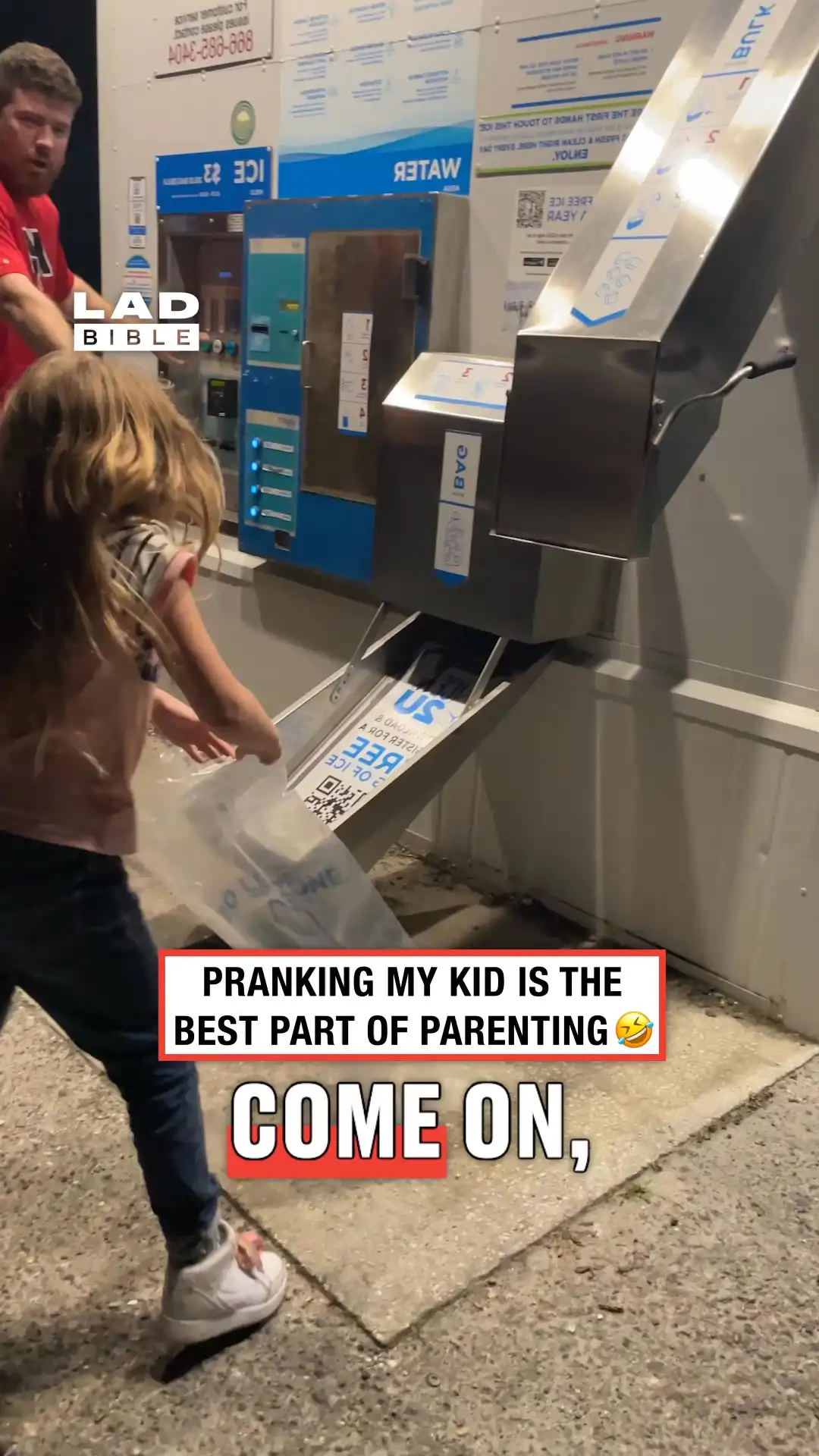 Ice Bag Prank On My Daughter π€£