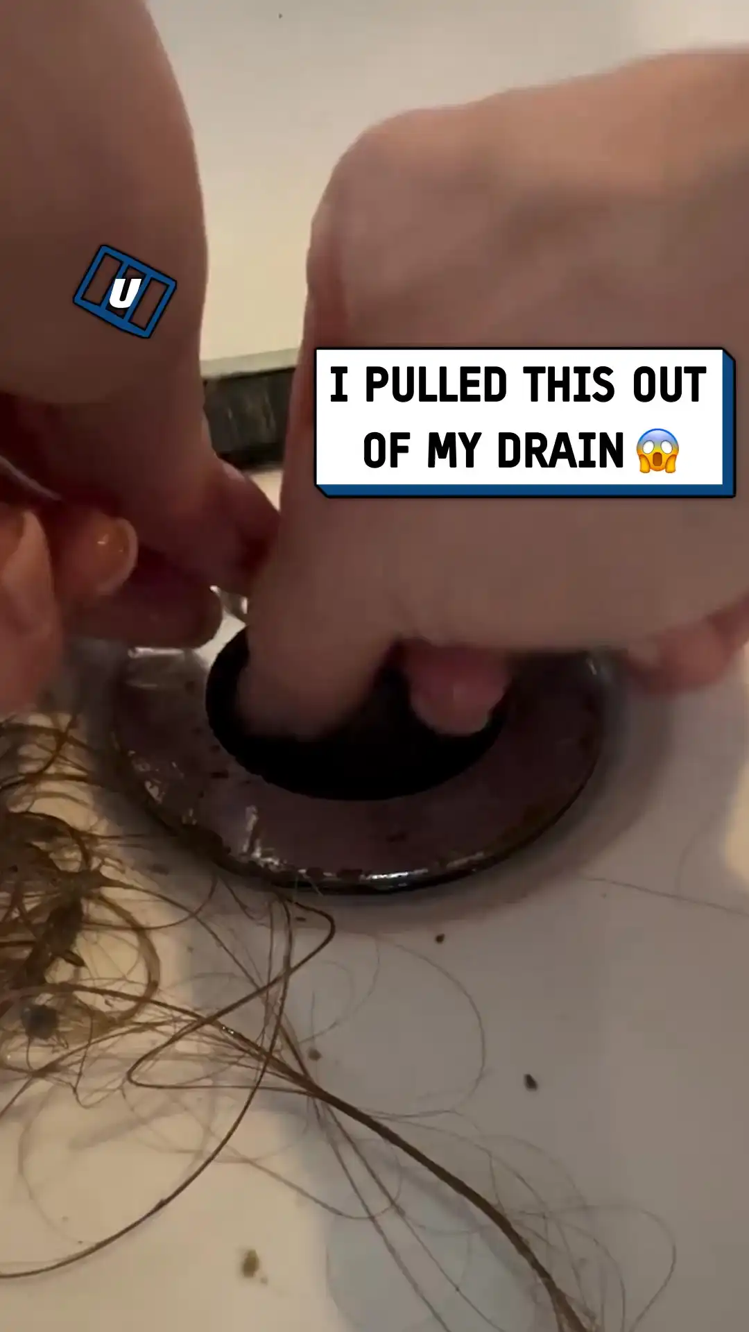 9x16 Hair drainage pull ST00160390 1