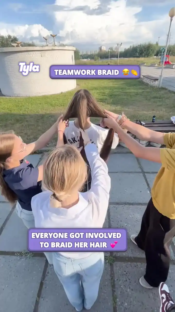 It's giving real life Rapunzel 👸✨