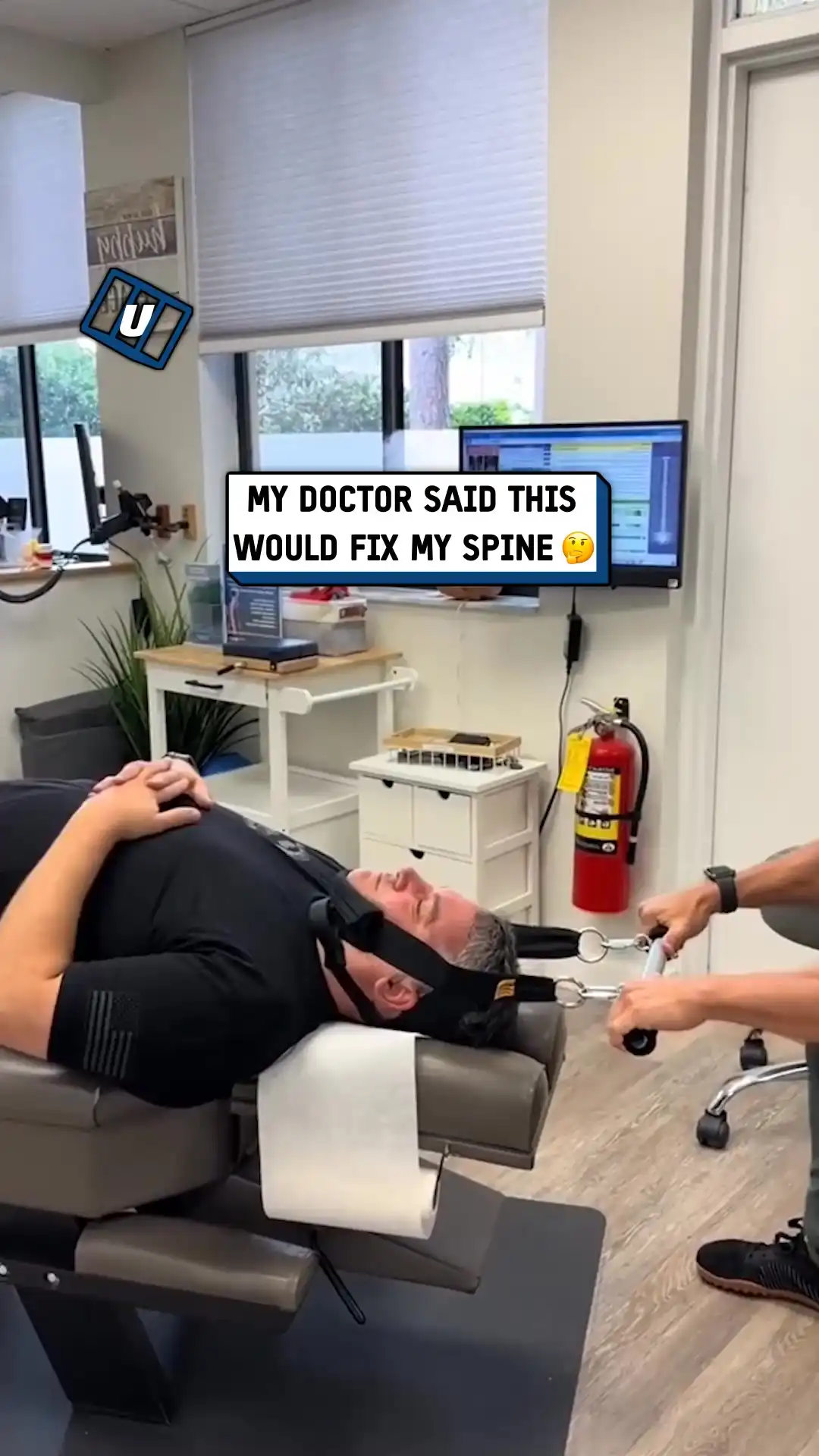 Full spine decompression adjustment 🤕😅