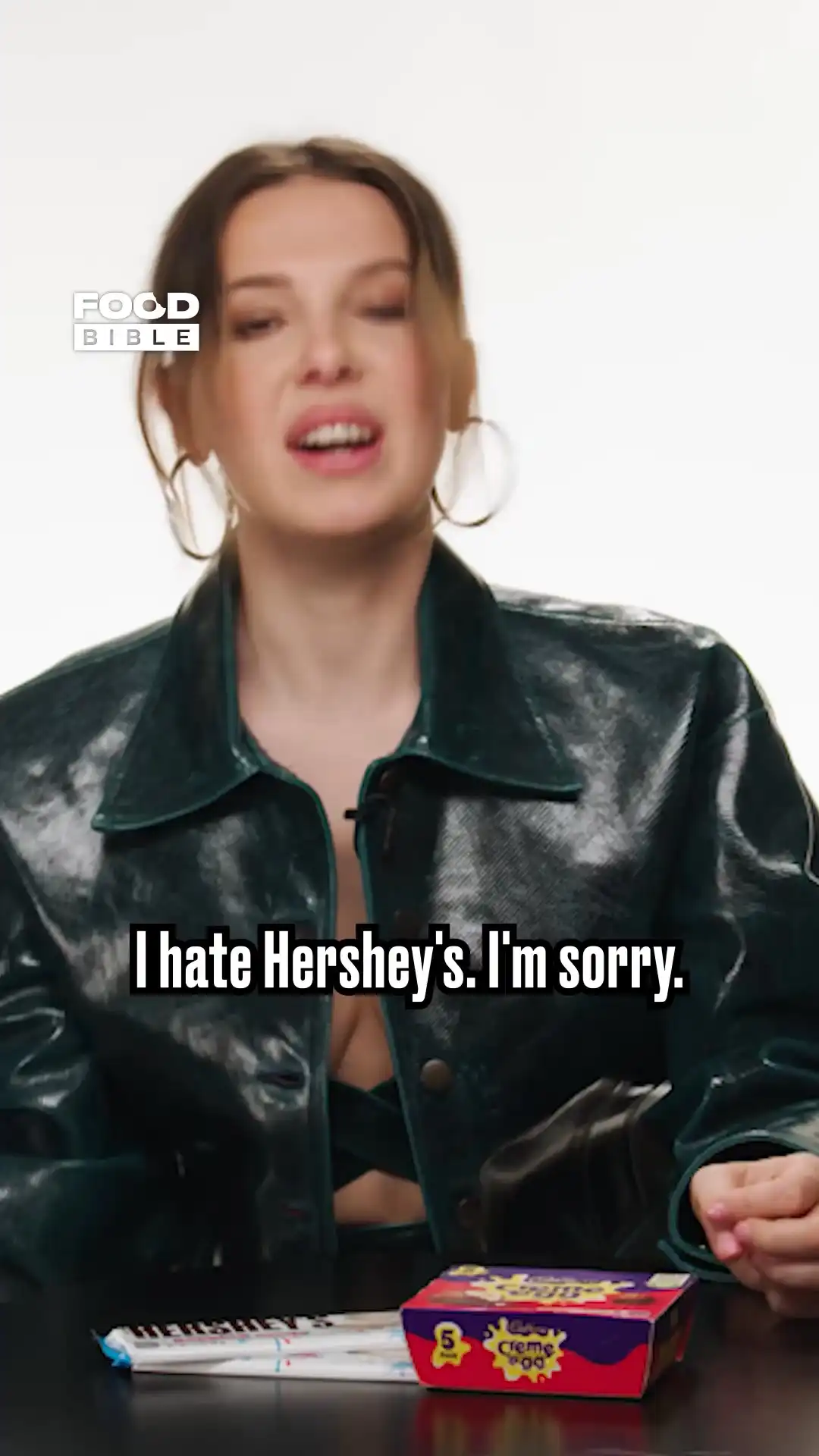 Millie Bobby Brown hates Hershey's 🍫