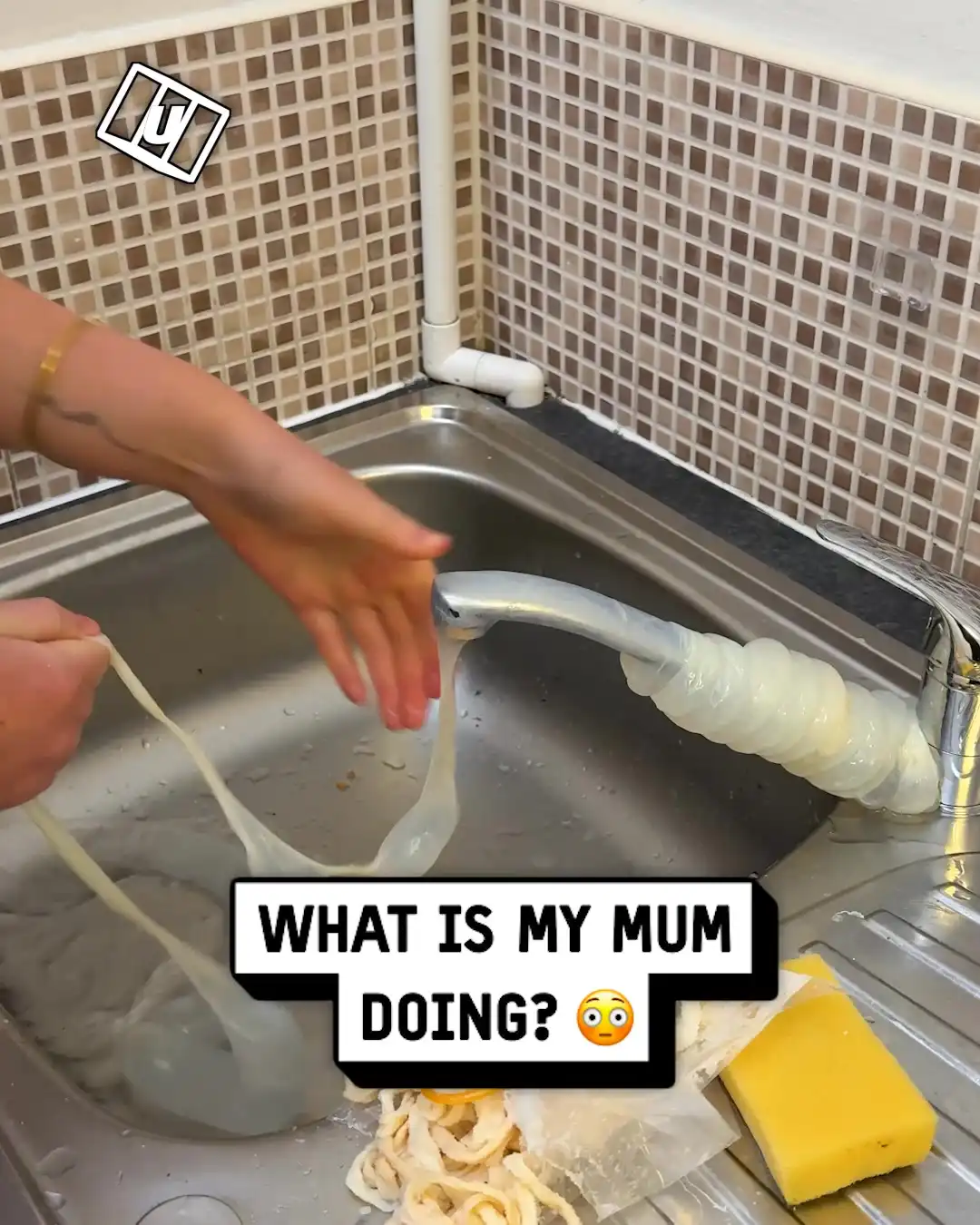 How to clean meat and tap at same time