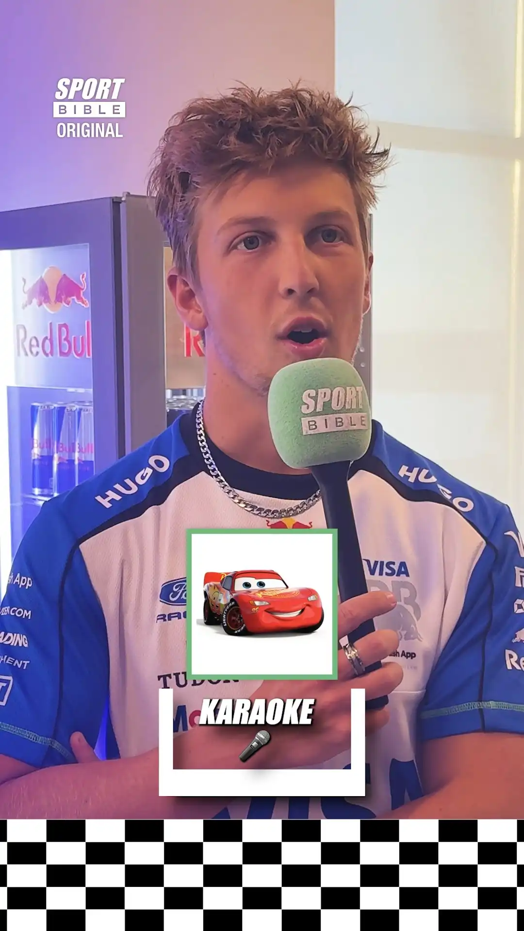 Liam Lawson Plays Pole Position