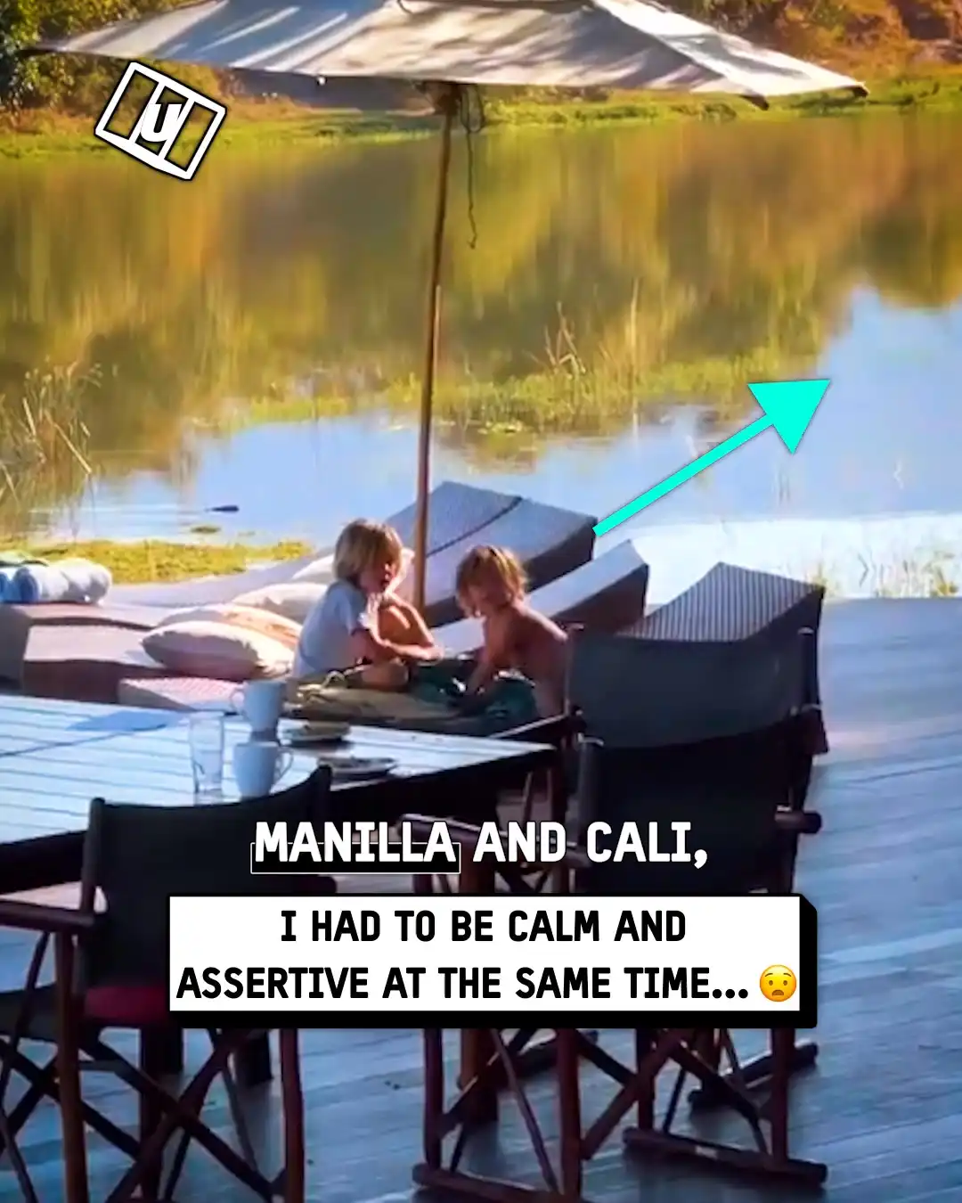 Mom tried to be calm and assertive