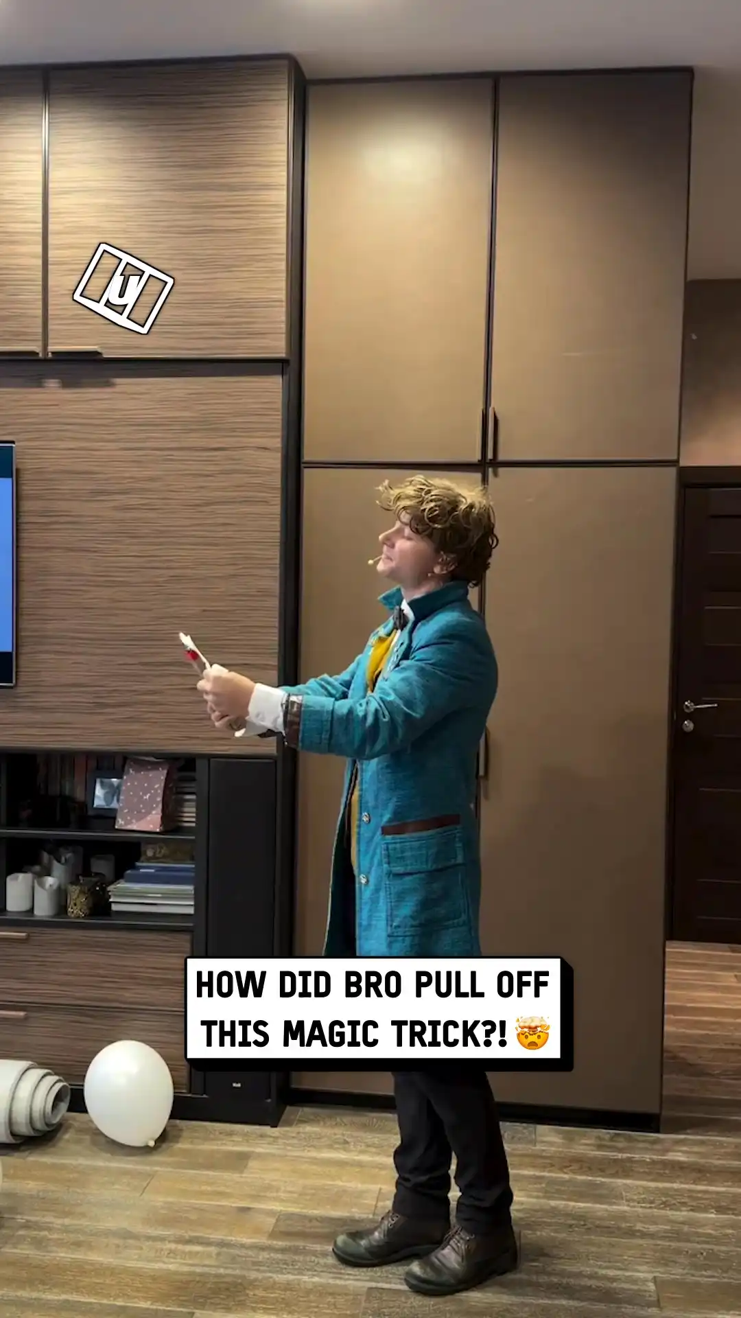 Magician blew my mind