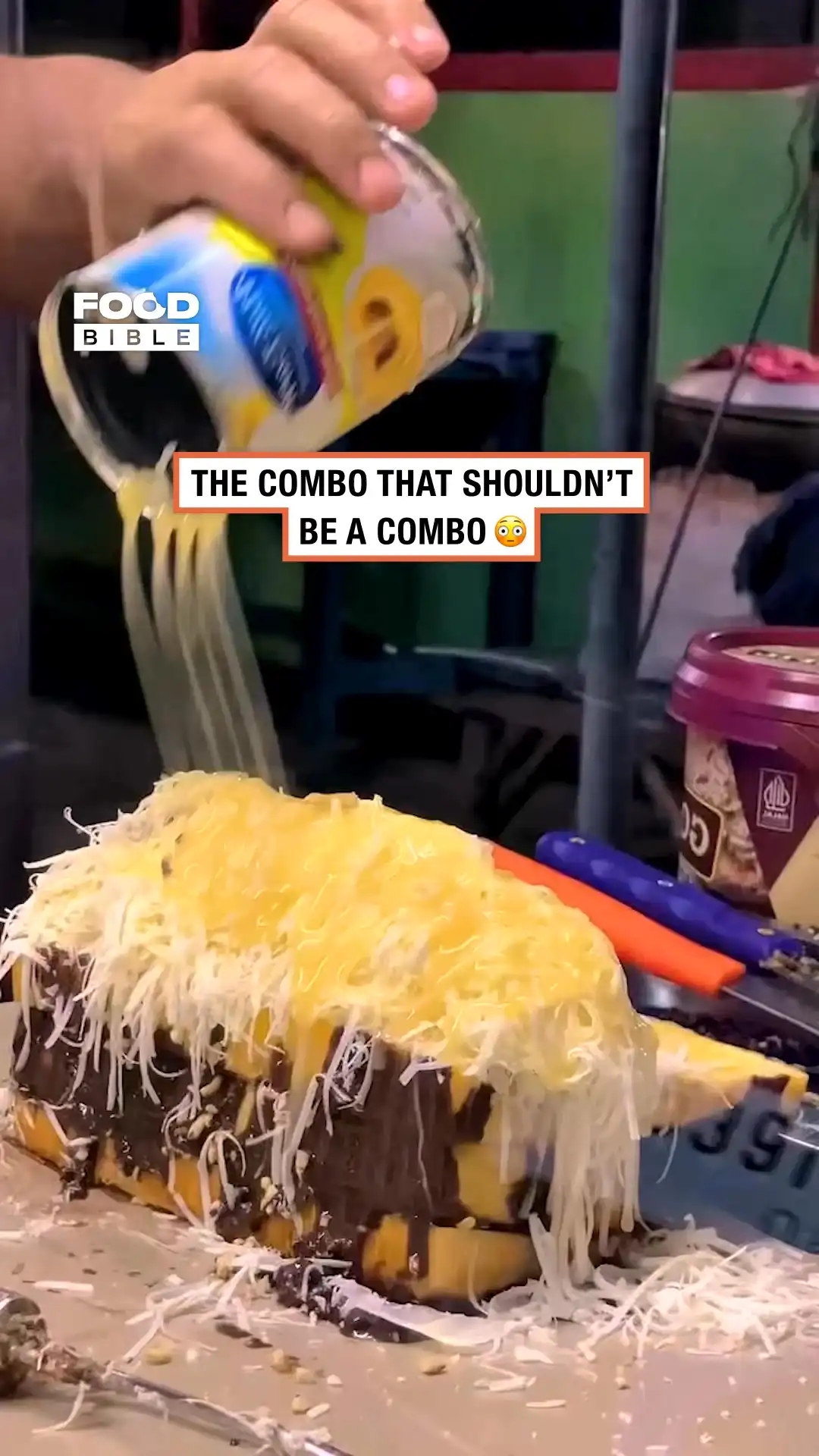 Chocolate and cheese bread 🍫