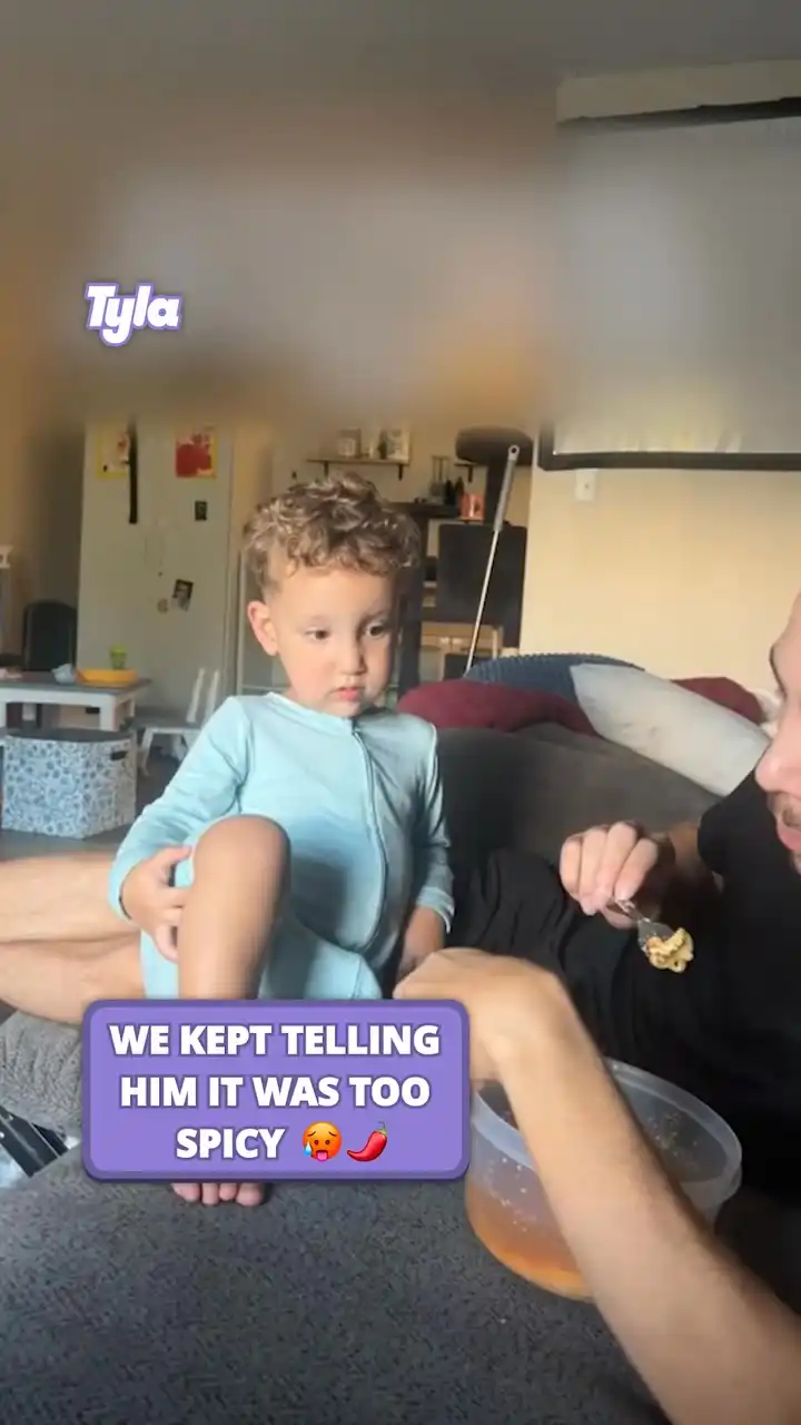 He's regretting his life decisions right now 😂🌶️