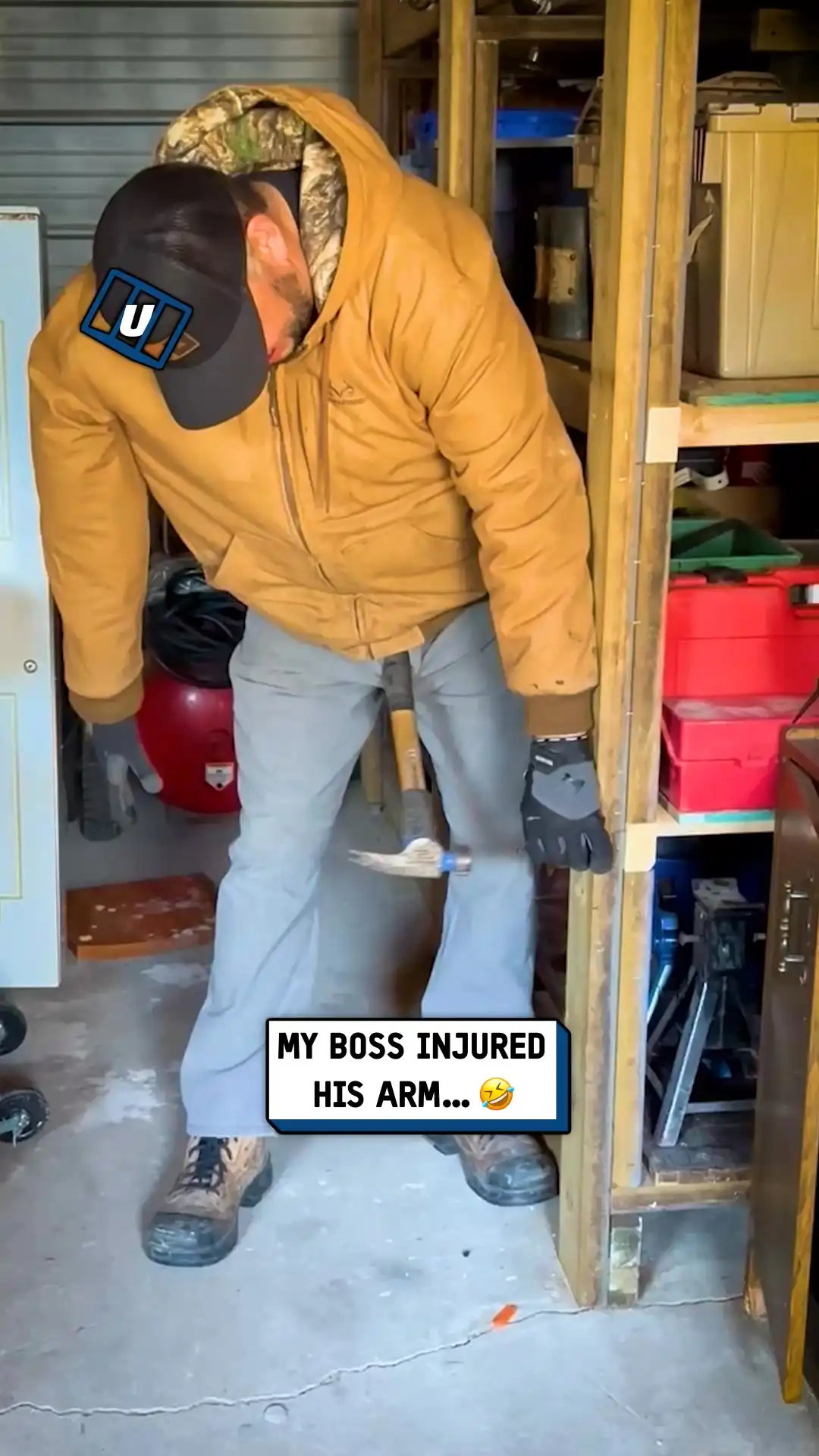 Swinging hammer hack