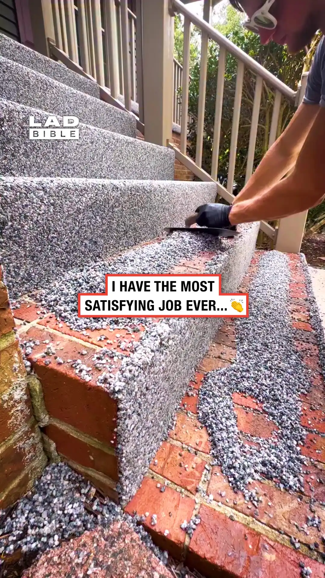 Satisfying concrete spreading 😮‍💨