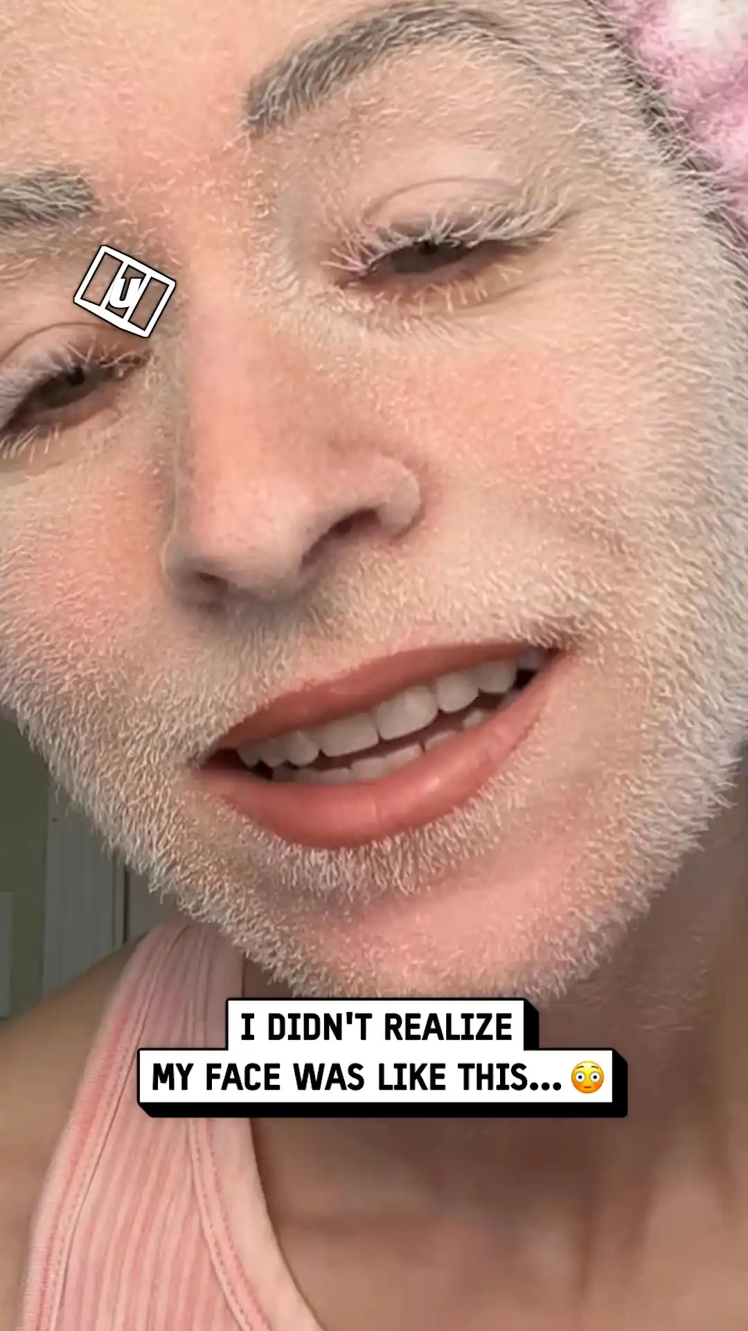 Removing my peach fuzz 🫣