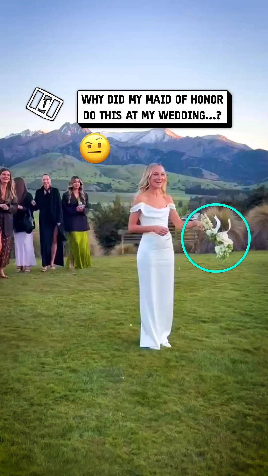 When your maid of honor isn't ready to be the bride