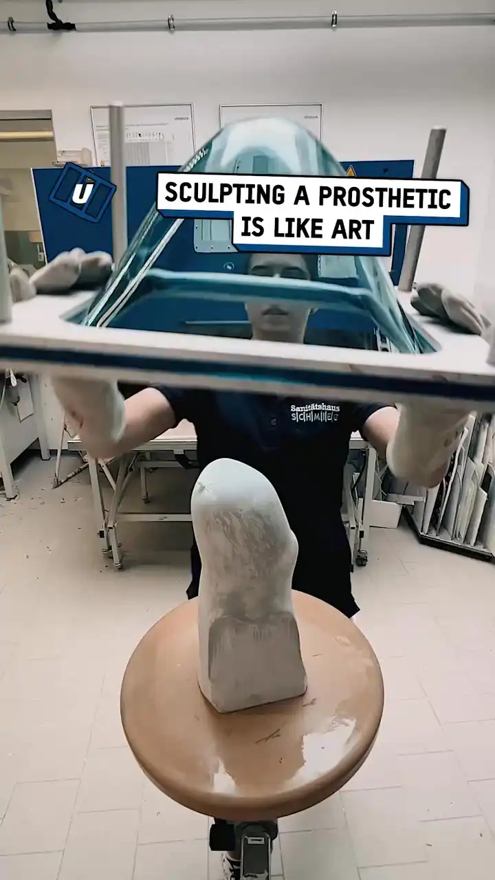 Sculpting a prosthetic process