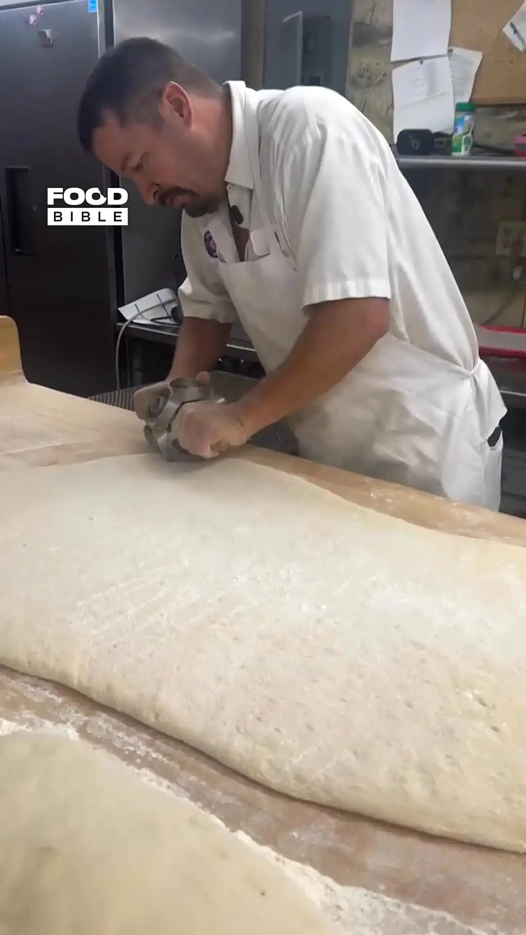 Making donuts by hand 🍩