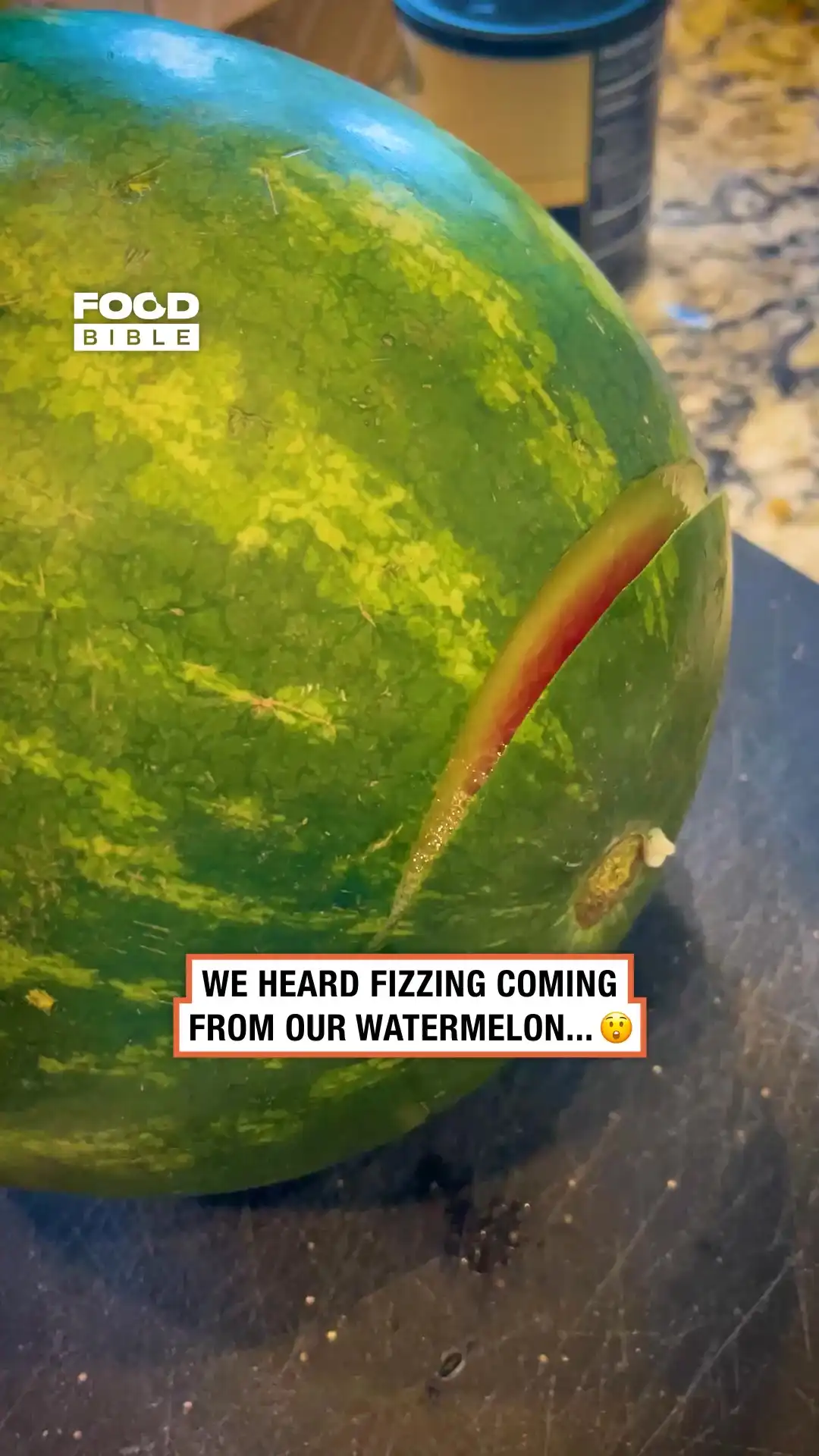 Fizzing watermelon 🍉