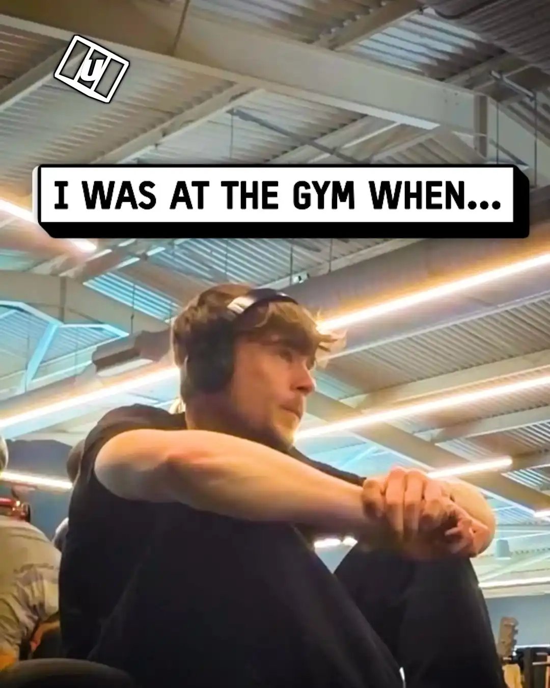 Gym interaction got awkward