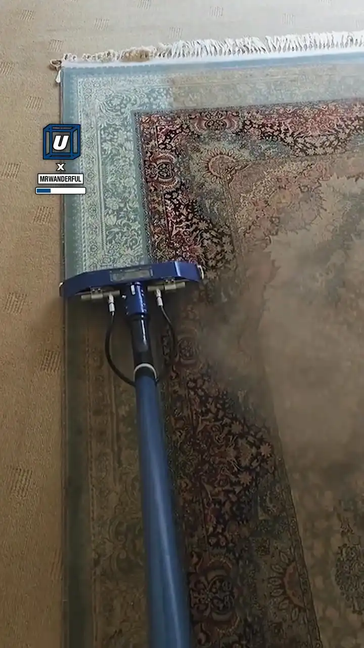 The satisfying power of steam cleaning 😍💨