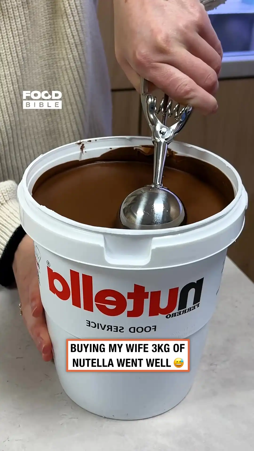 Wife loves Nutella 🍫