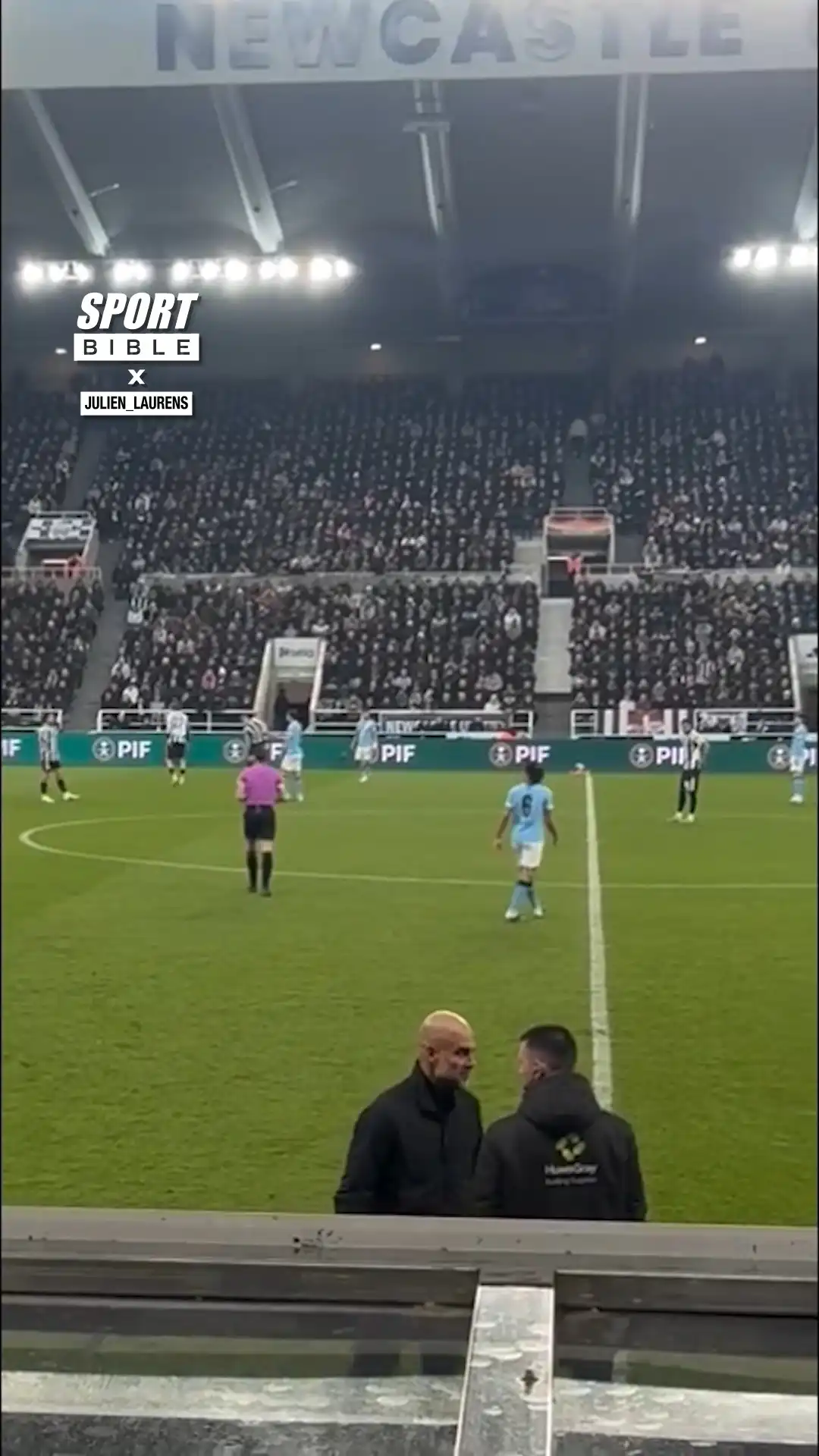 Guardiola Loses His Cool On The Touchline