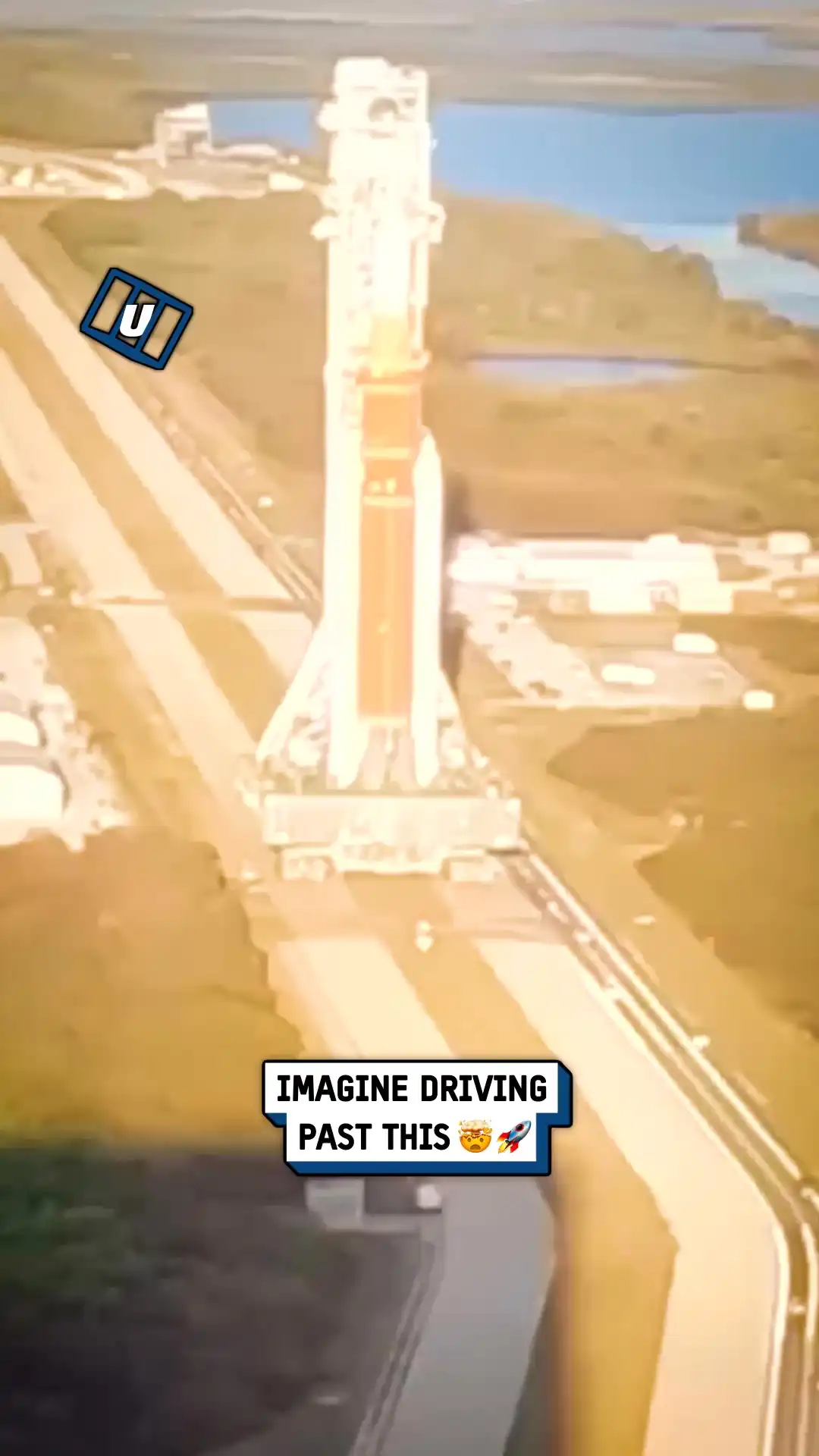 Moving a NASA rocket