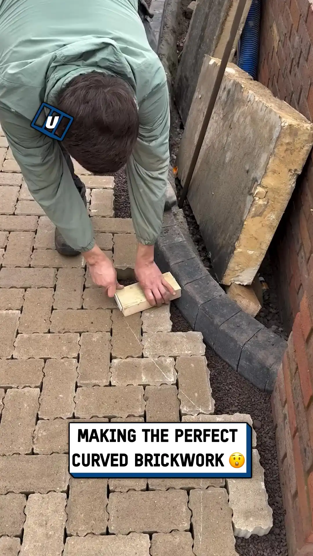 9x16 Perfect curved brickwork