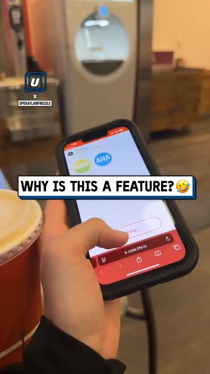 I can control the drinks dispenser with my phone 🤯🥤