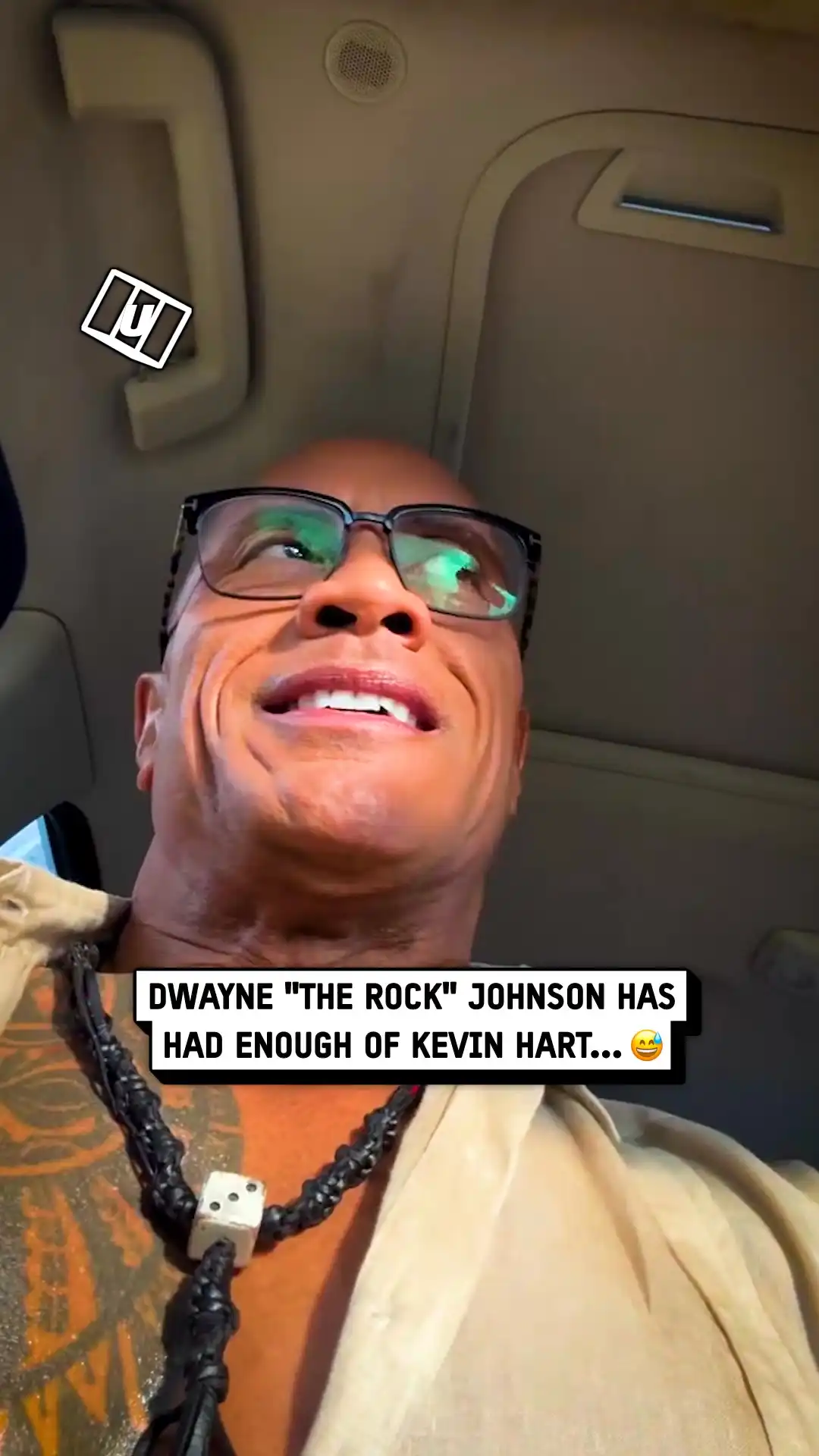 The Rock loses it over Kevin Hart 🤣