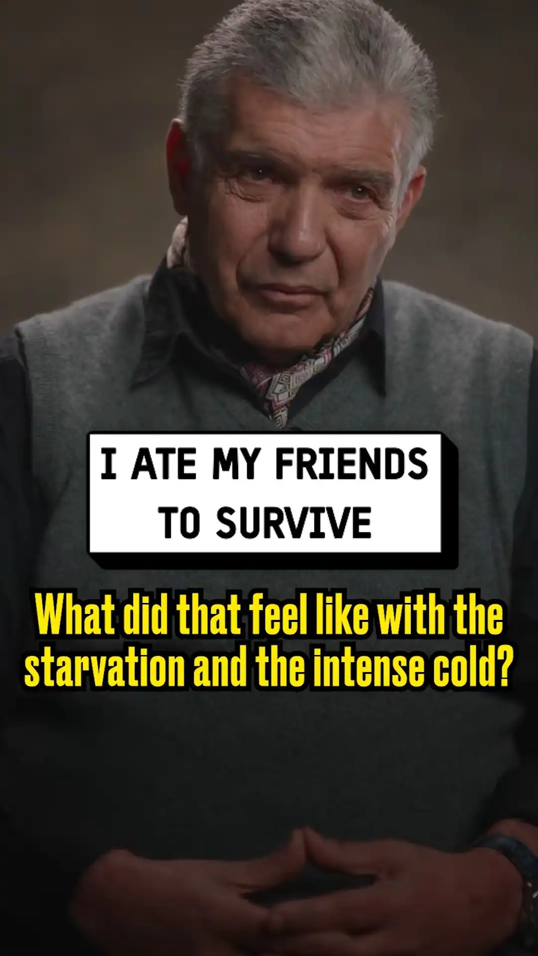 Plane Crash Survivor Talks About Eating His Friends