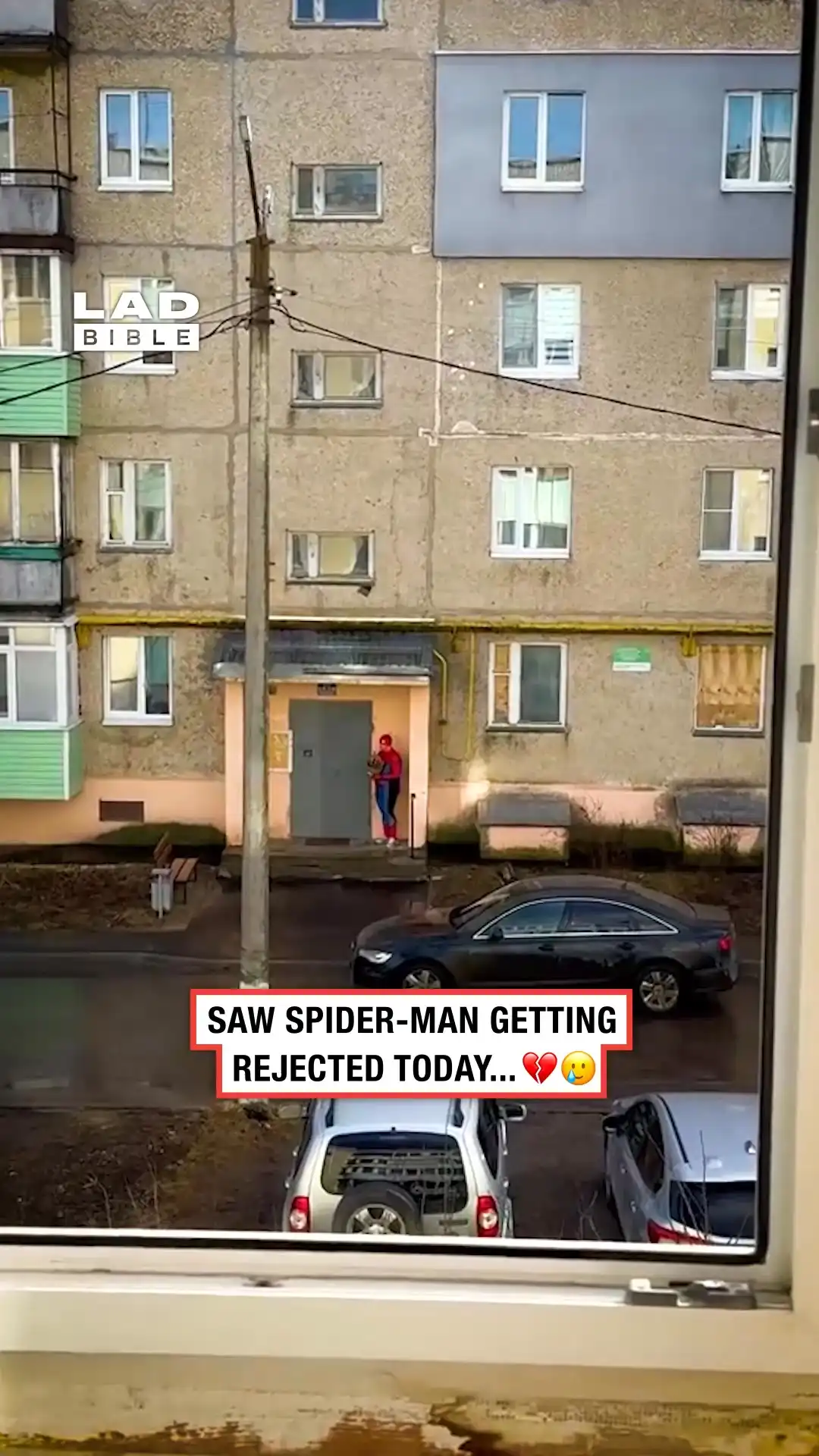 Spider man gets rejected 🥲💔