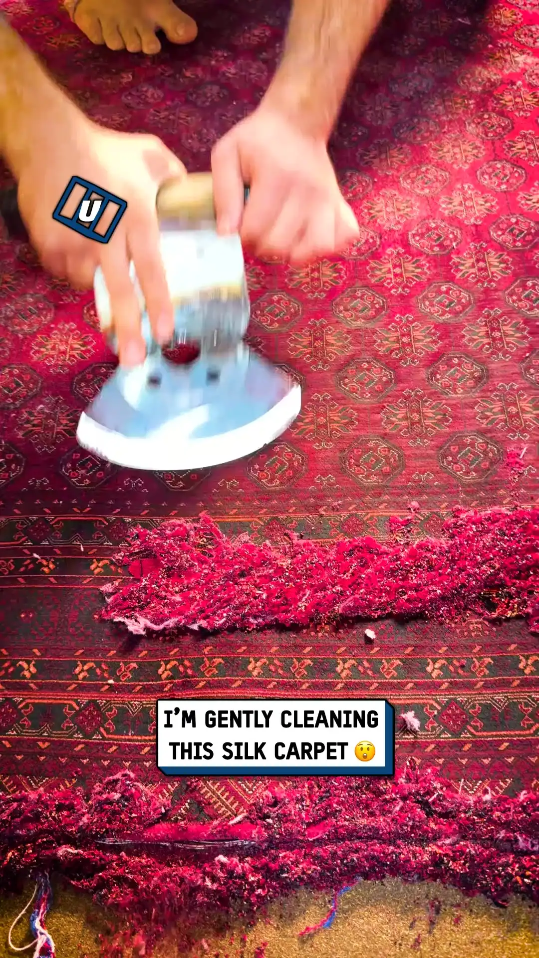 9x16 Satisfying rug cutting   67M TECH ST00161143