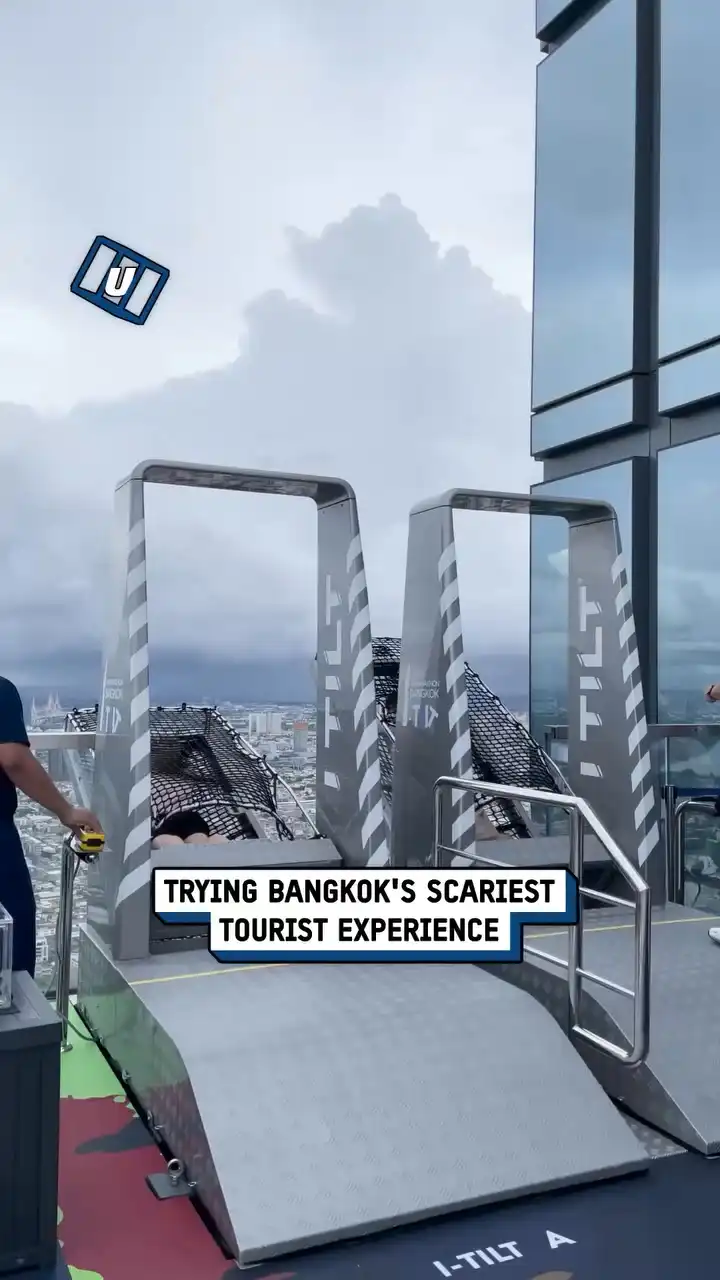 World's first outdoor tilting experience