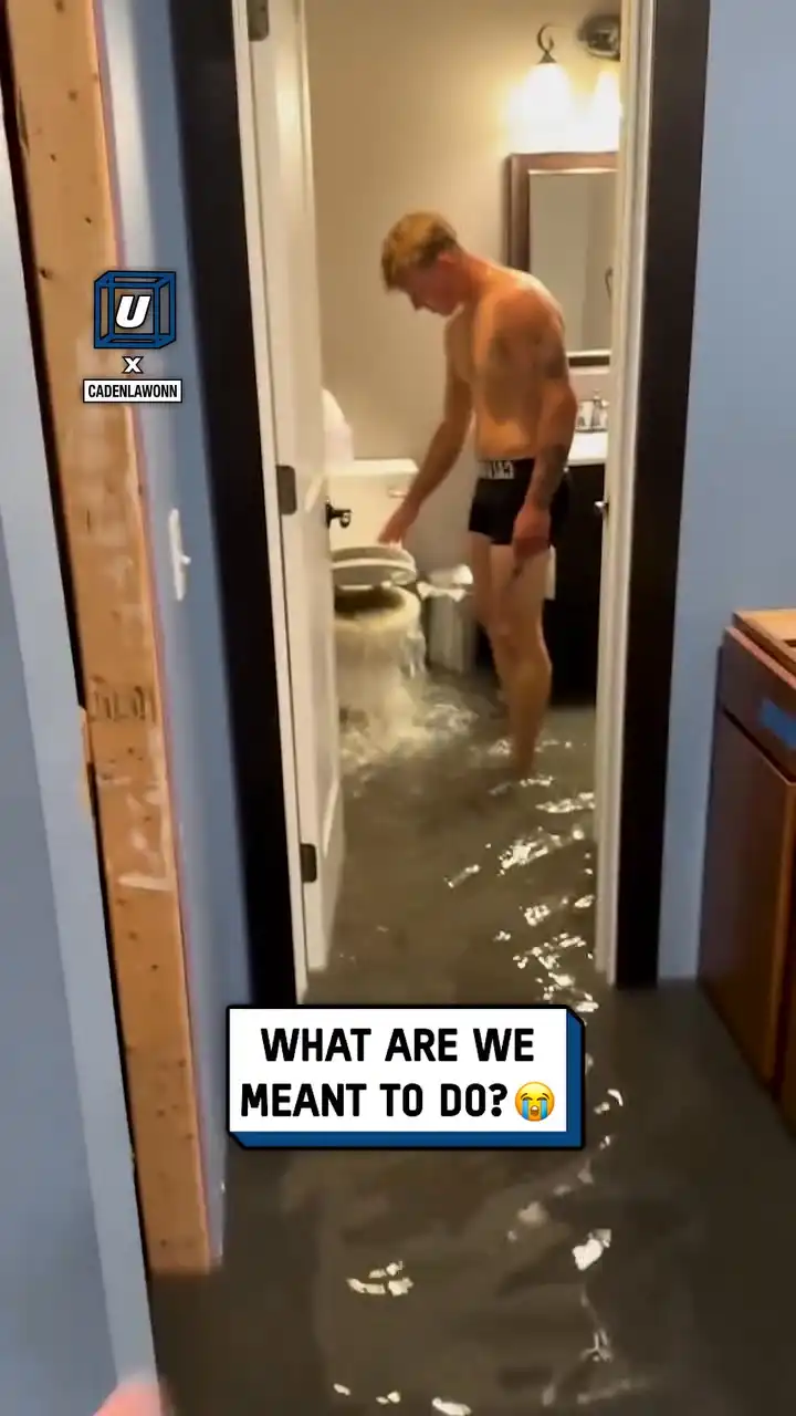 Think it's time to get a plumber on the phone π