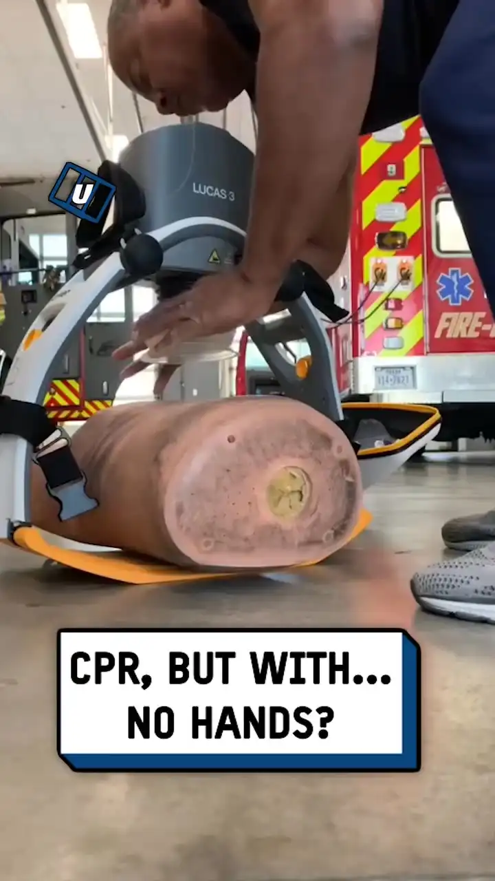 Automated CPR machine 🤯🤖