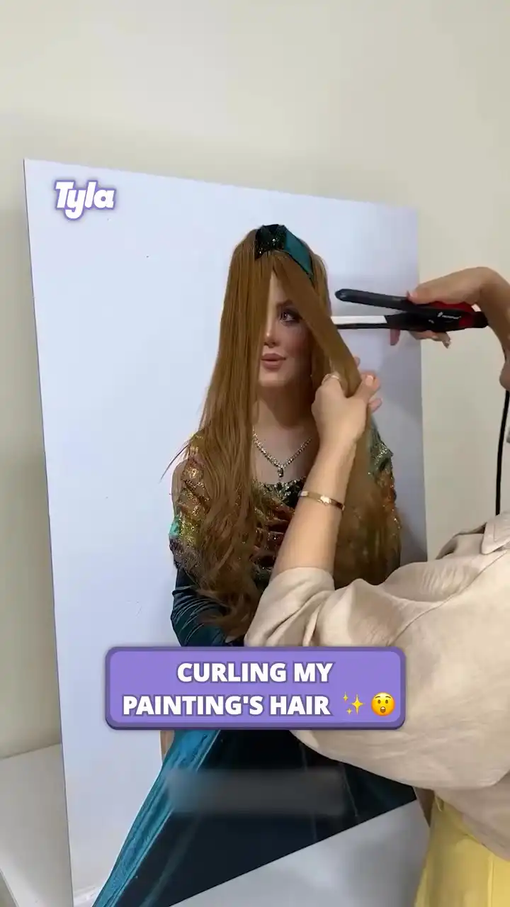 She uses real hair! 😳 #fblifestyle