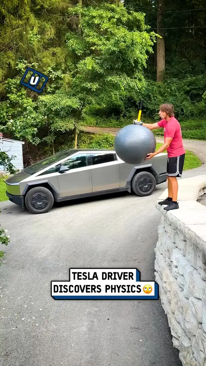 Typical Tesla owner behavior 🤣🤦‍♂️ #fblifestyle