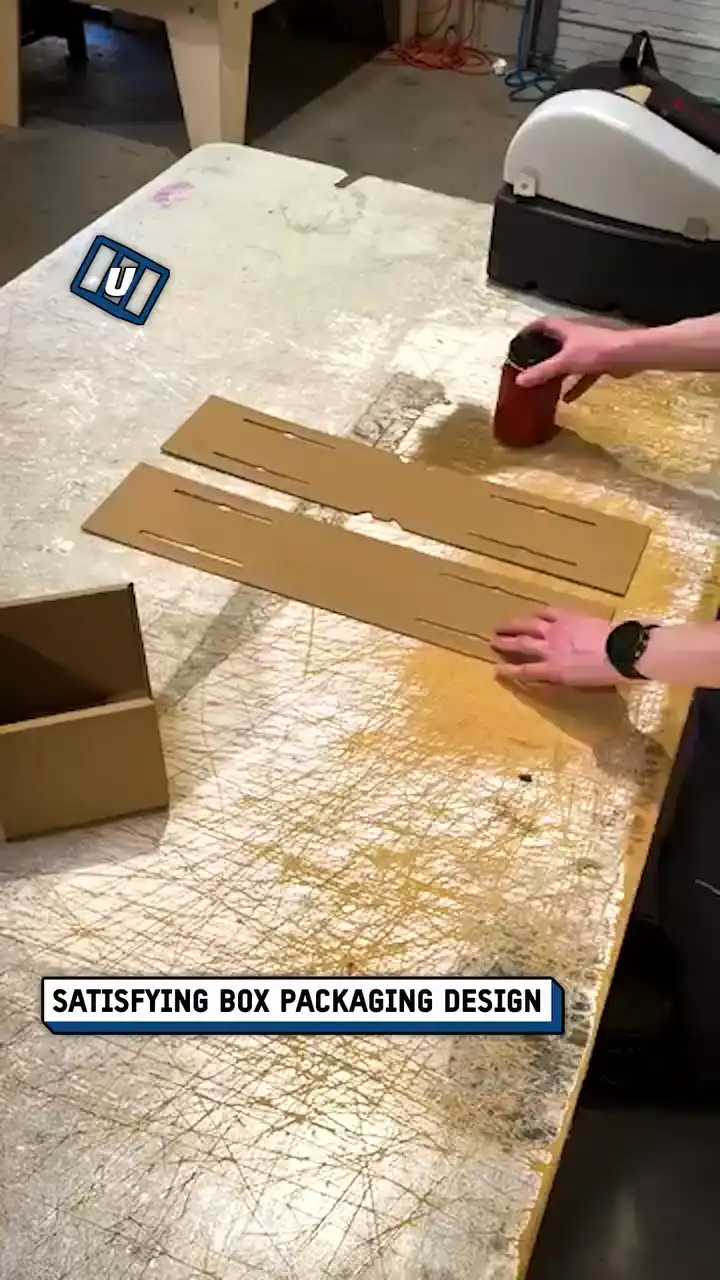 Satisfying box packaging design 📦🤯