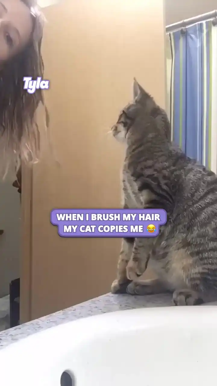 She wants to be just like her mum when she grows up 😂 #fblifestyle