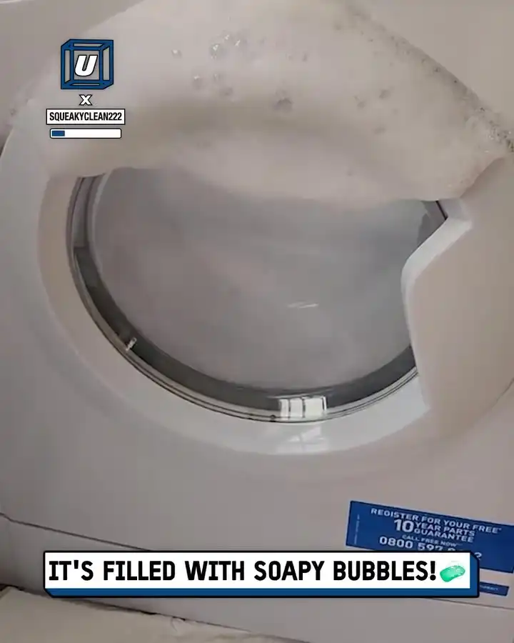 Don't use dish soap in your washing machine 😱🫧