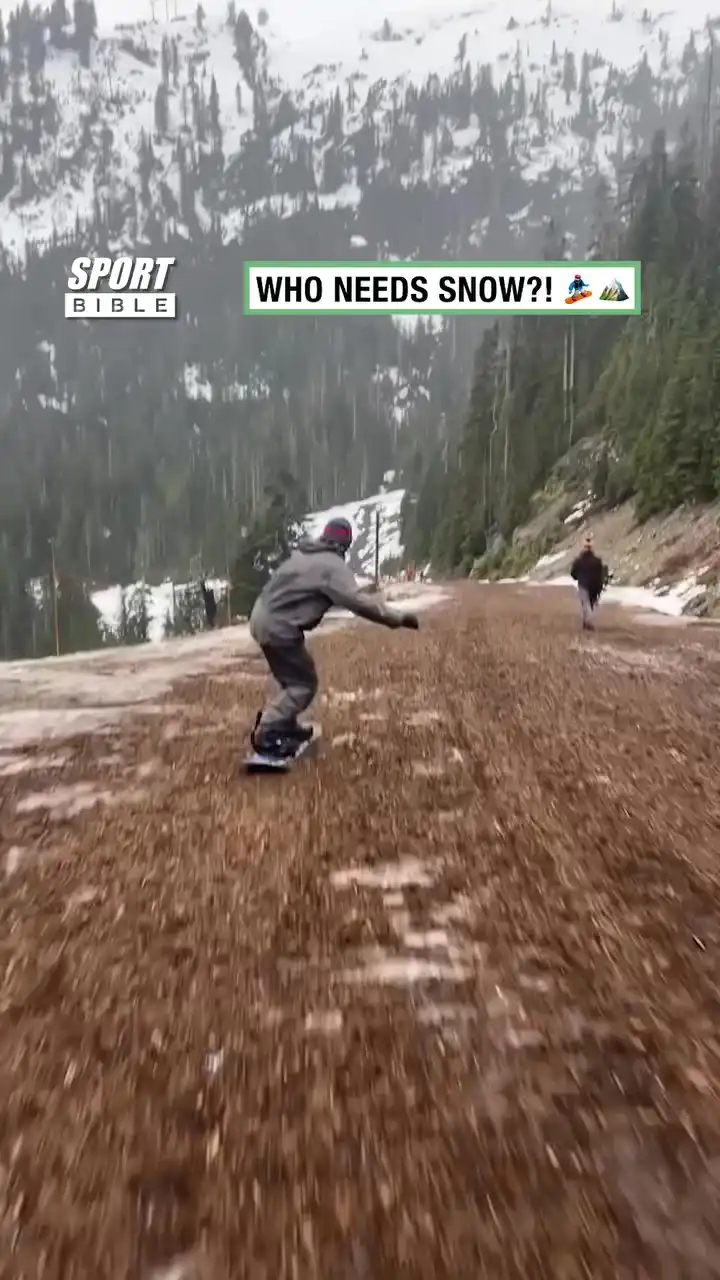 Snowboarding without the snow ❄️❌