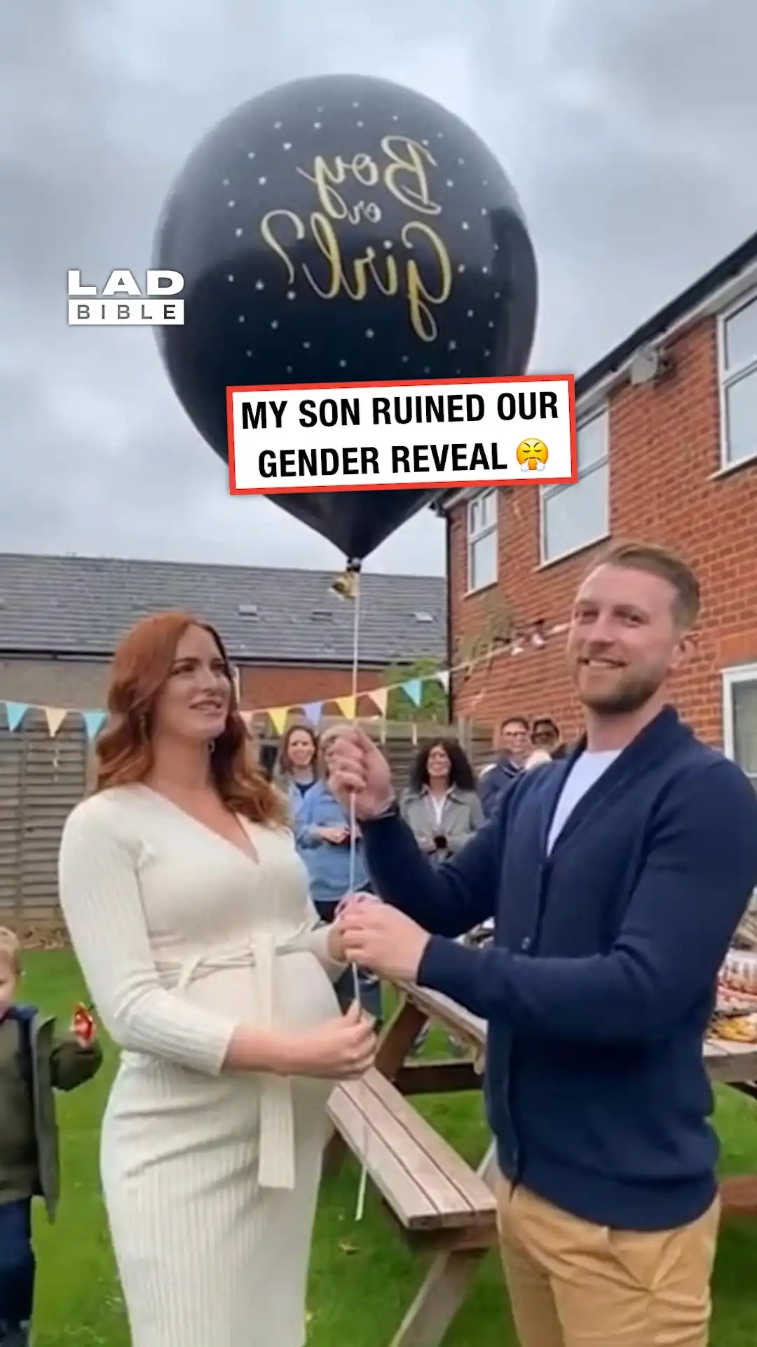 Our son ruined our gender reveal π‘