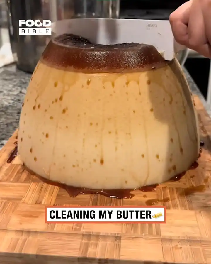 Cleaning my butter ๐ง๐งผ