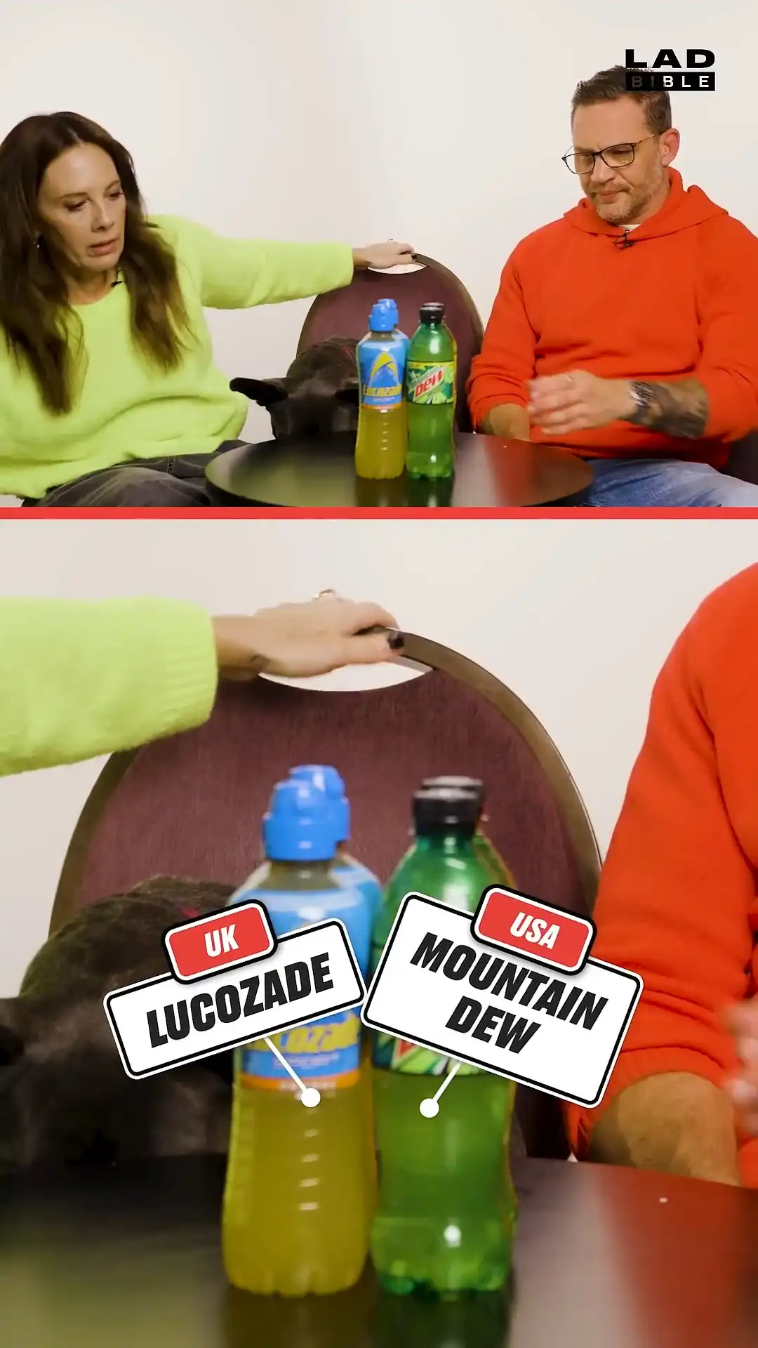 Tom Hardy was NOT impressed by these drinks