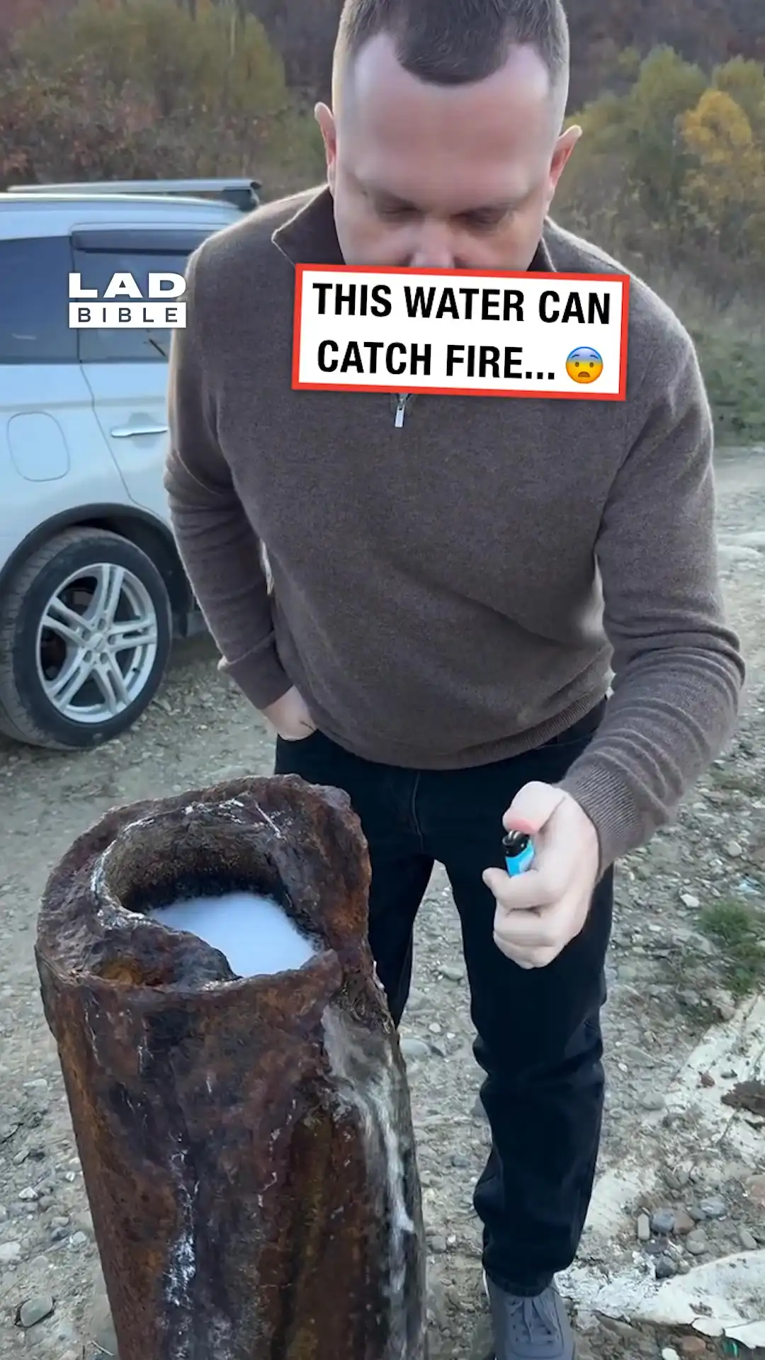 This water can catch fire π₯π¦